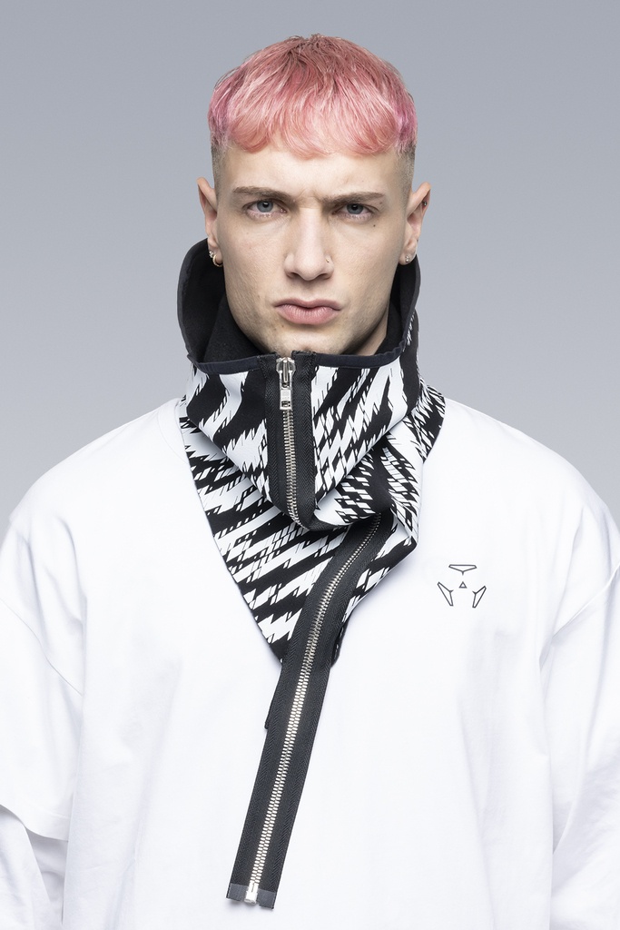 ACRONYM NG4-PS Modular Zippered Powerstretch® Neck Gaiter Zebra