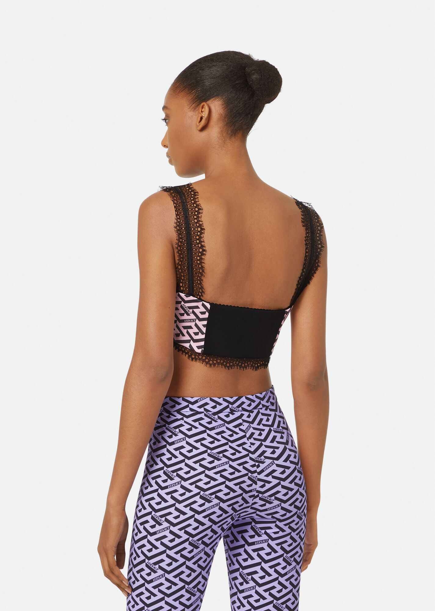 La Greca Silk Bralette - 3