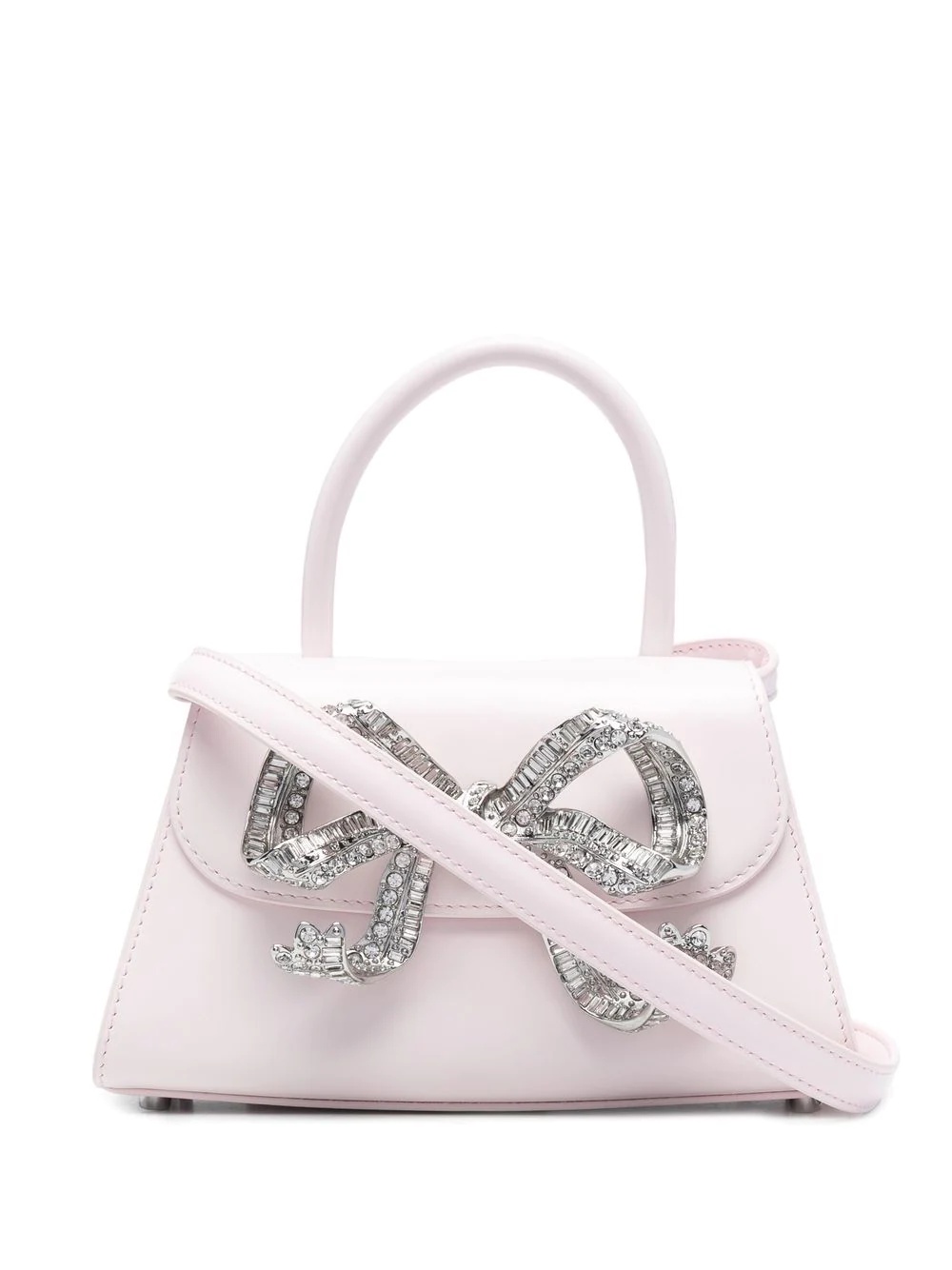 bow-embellished tote - 1