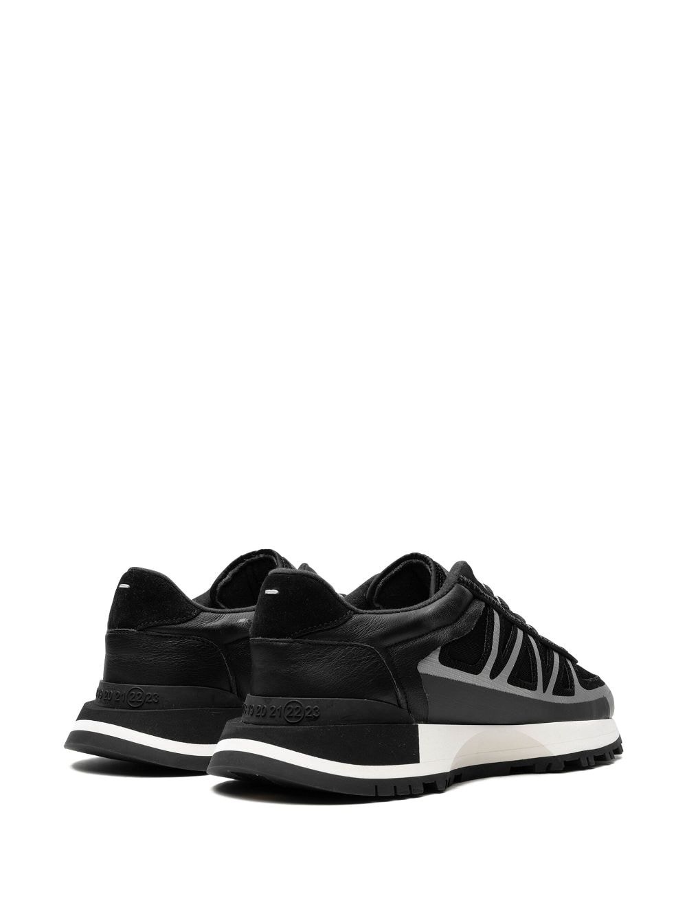 Deconstructed "Black" sneakers - 3