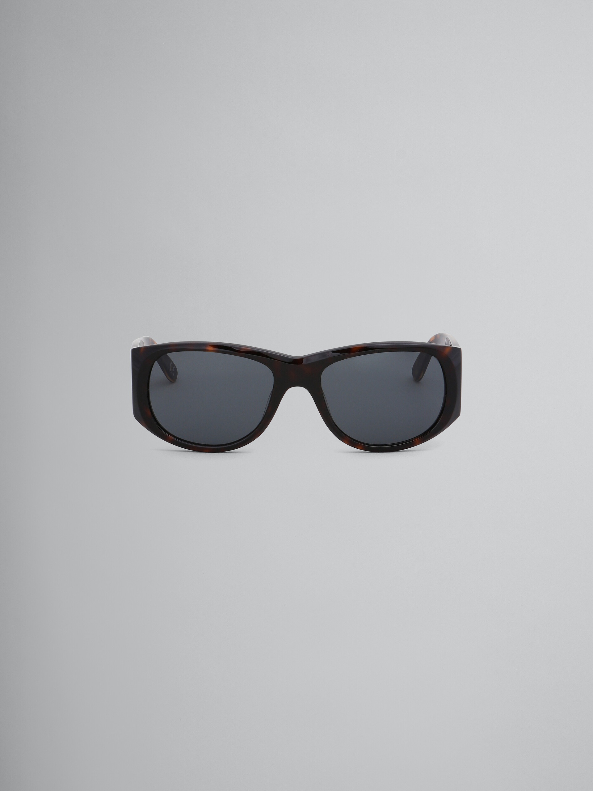 TORTOISESHELL ORINOCO RIVER ACETATE SUNGLASSES - 1