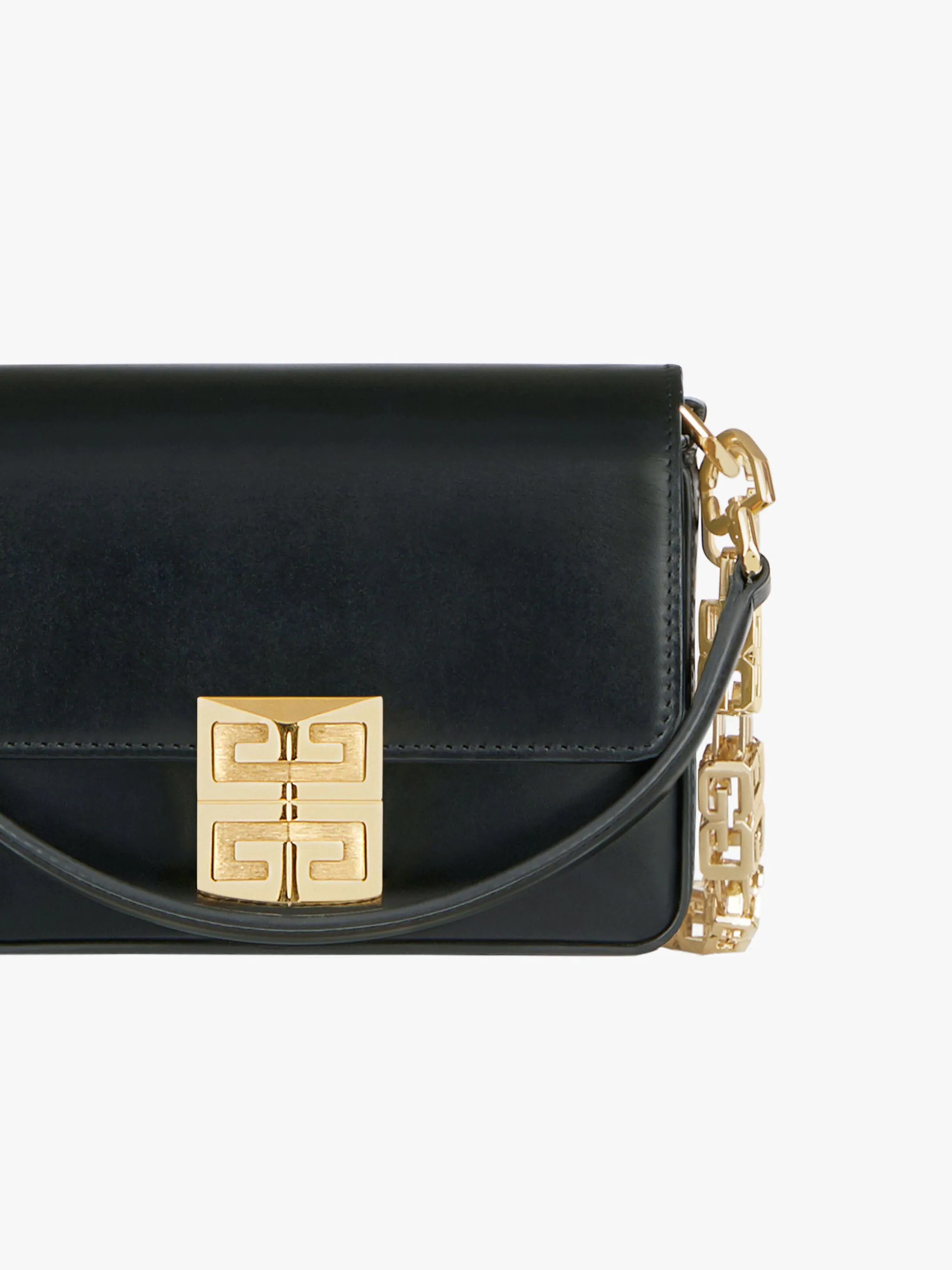 SMALL 4G BAG IN BOX LEATHER WITH CHAIN - 6