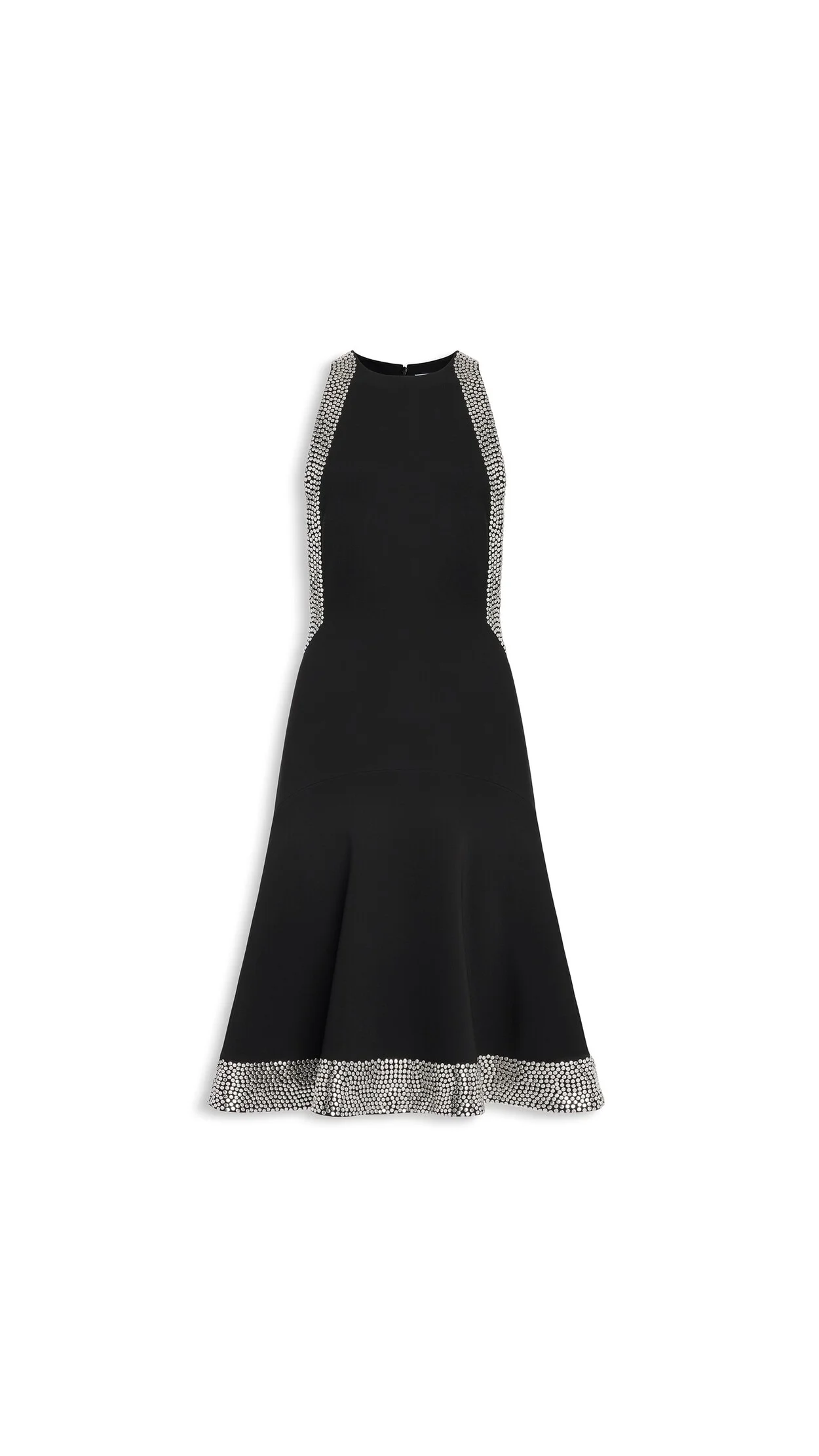 STUDDED FLARED DRESS - 1