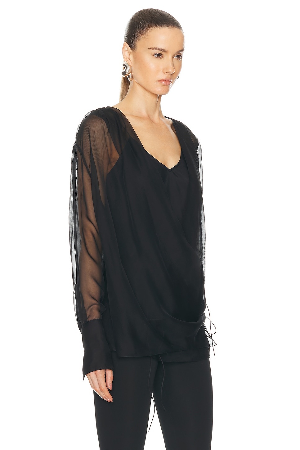 Draped Shirt - 3