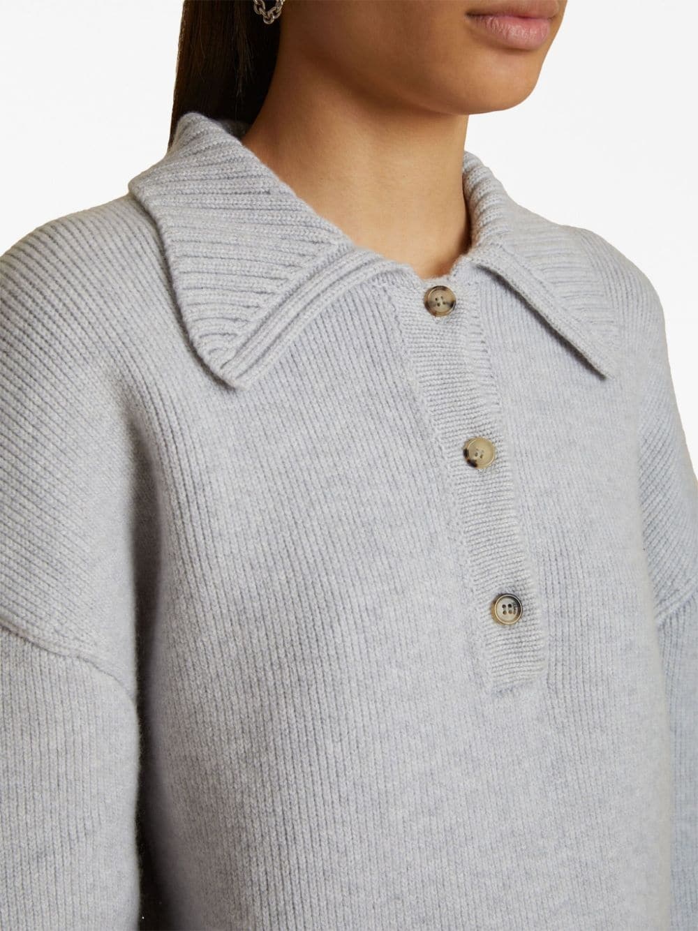 Bristol polo-collar jumper - 5