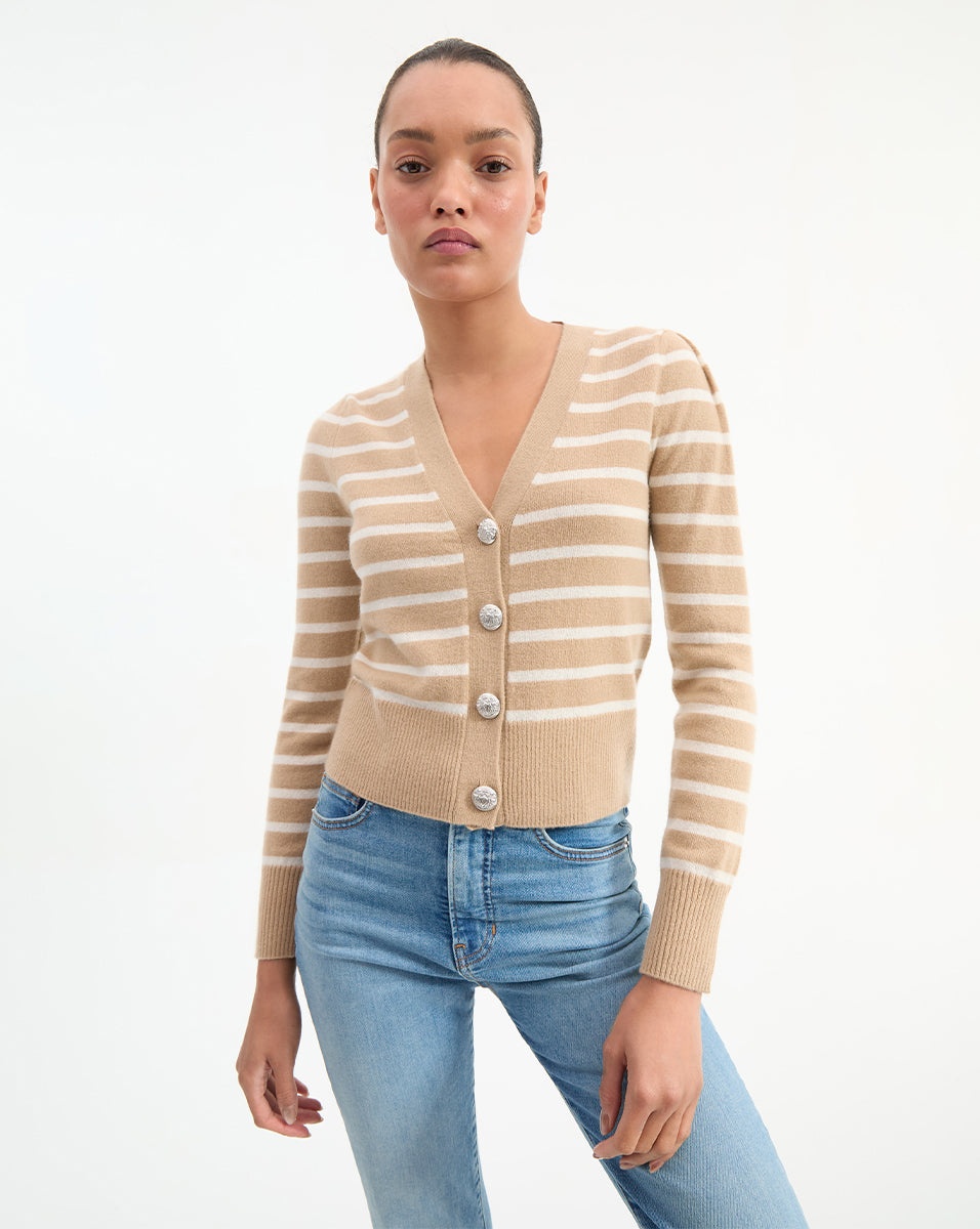 SOLENE CASHMERE CARDIGAN - 2