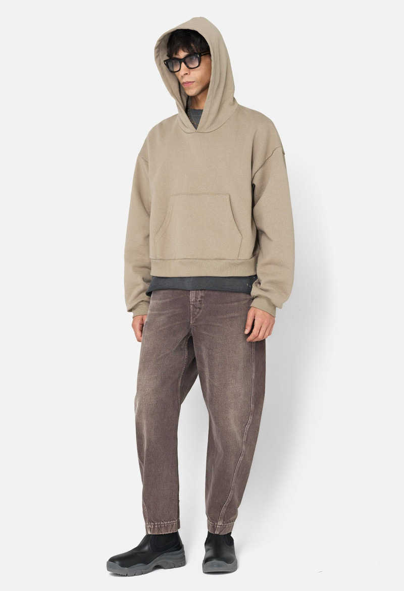 STUDIO FLEECE TILTED HOODIE 4