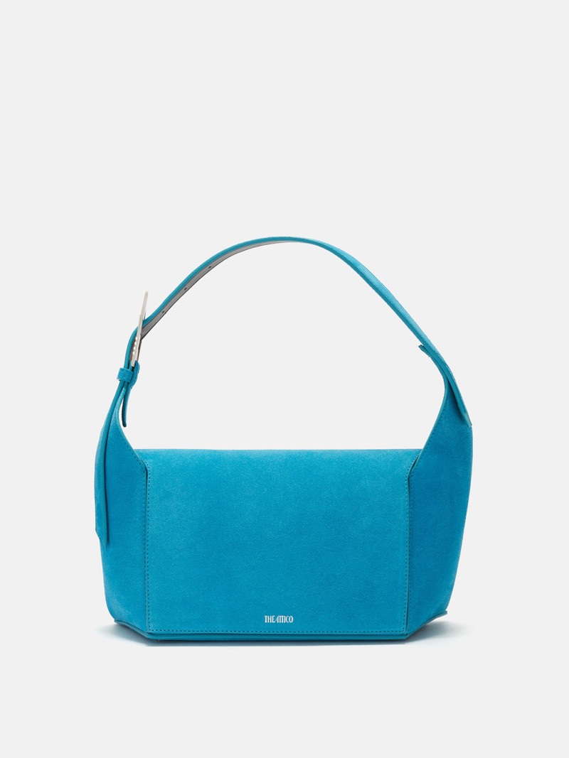 ''7/7'' TURQUOISE SHOULDER BAG 1
