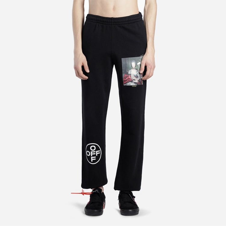 Off-White Mens Mariana de Silva Logo Sweatpants OMCH022E19E300051088 - 4