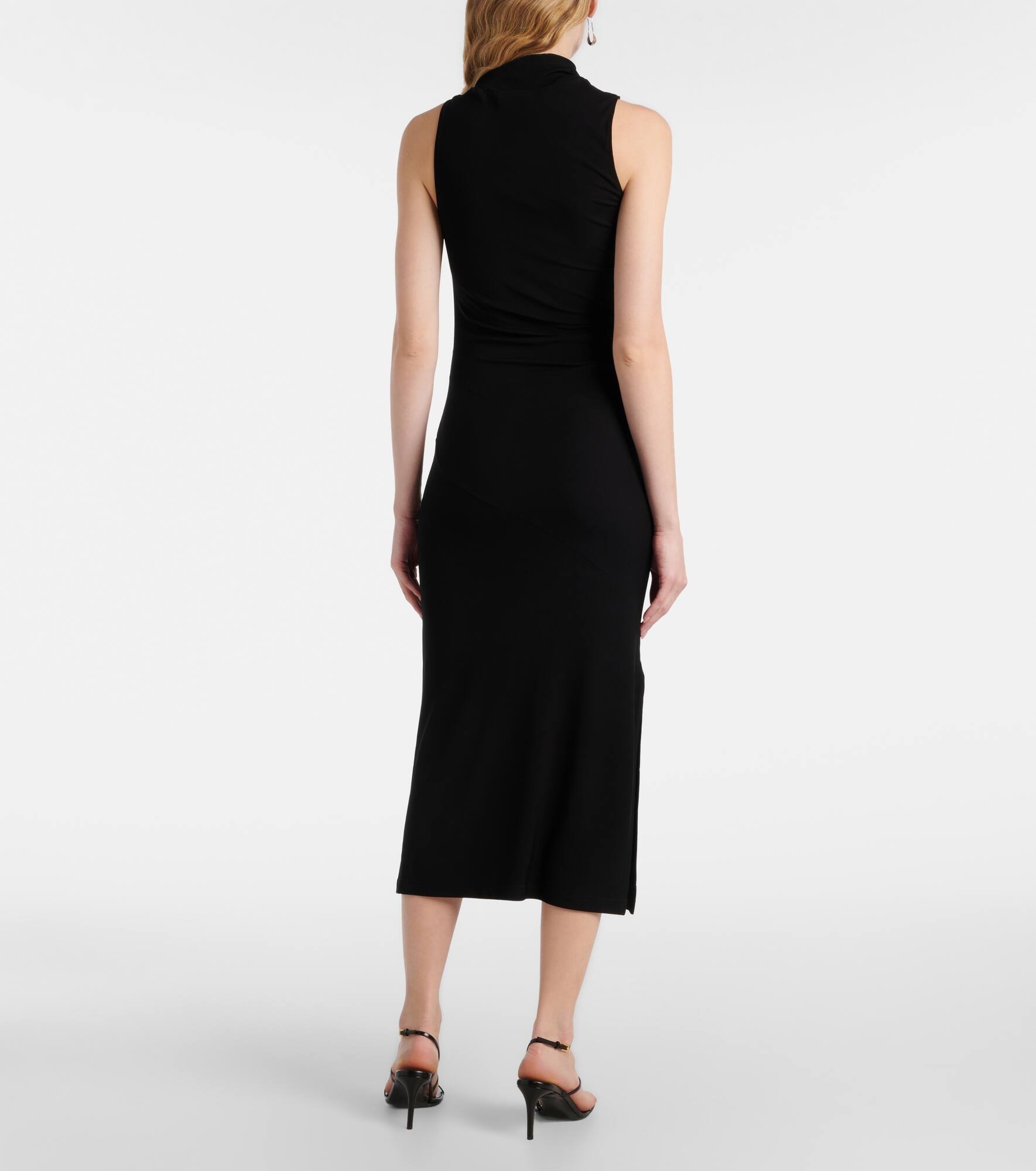 Draped maxi dress - 3