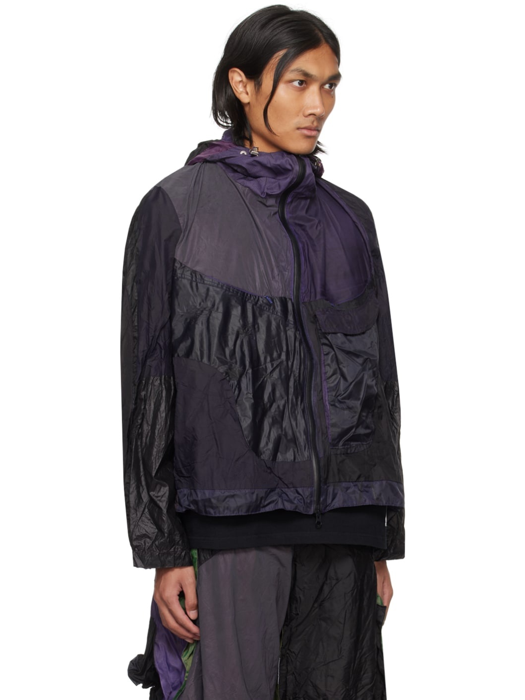 Purple & Black M Jacket - 2