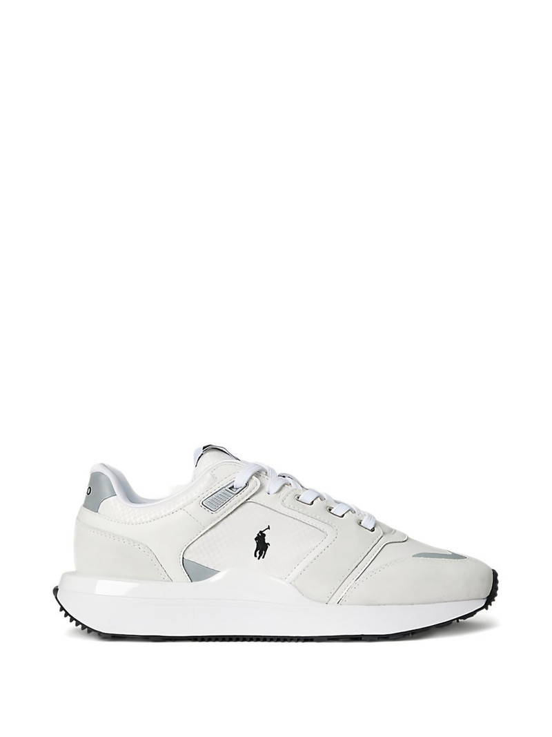 logo-detail lace-up sneakers 1