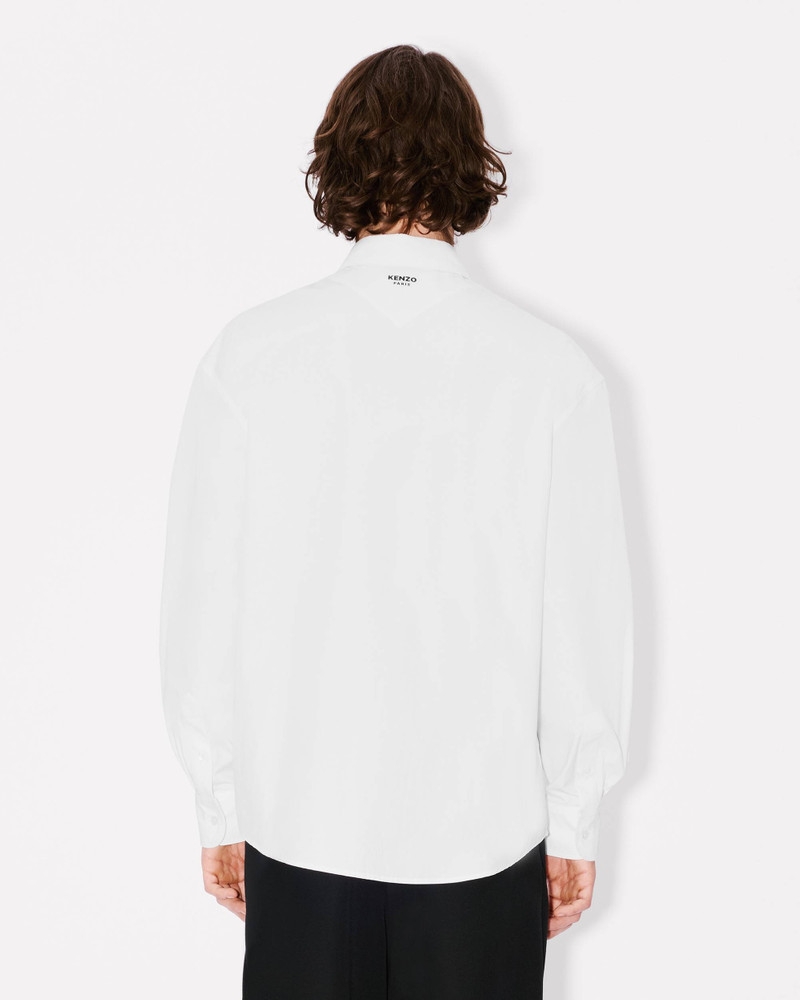 'KENZO Happy Tiger' casual shirt in cotton poplin 4