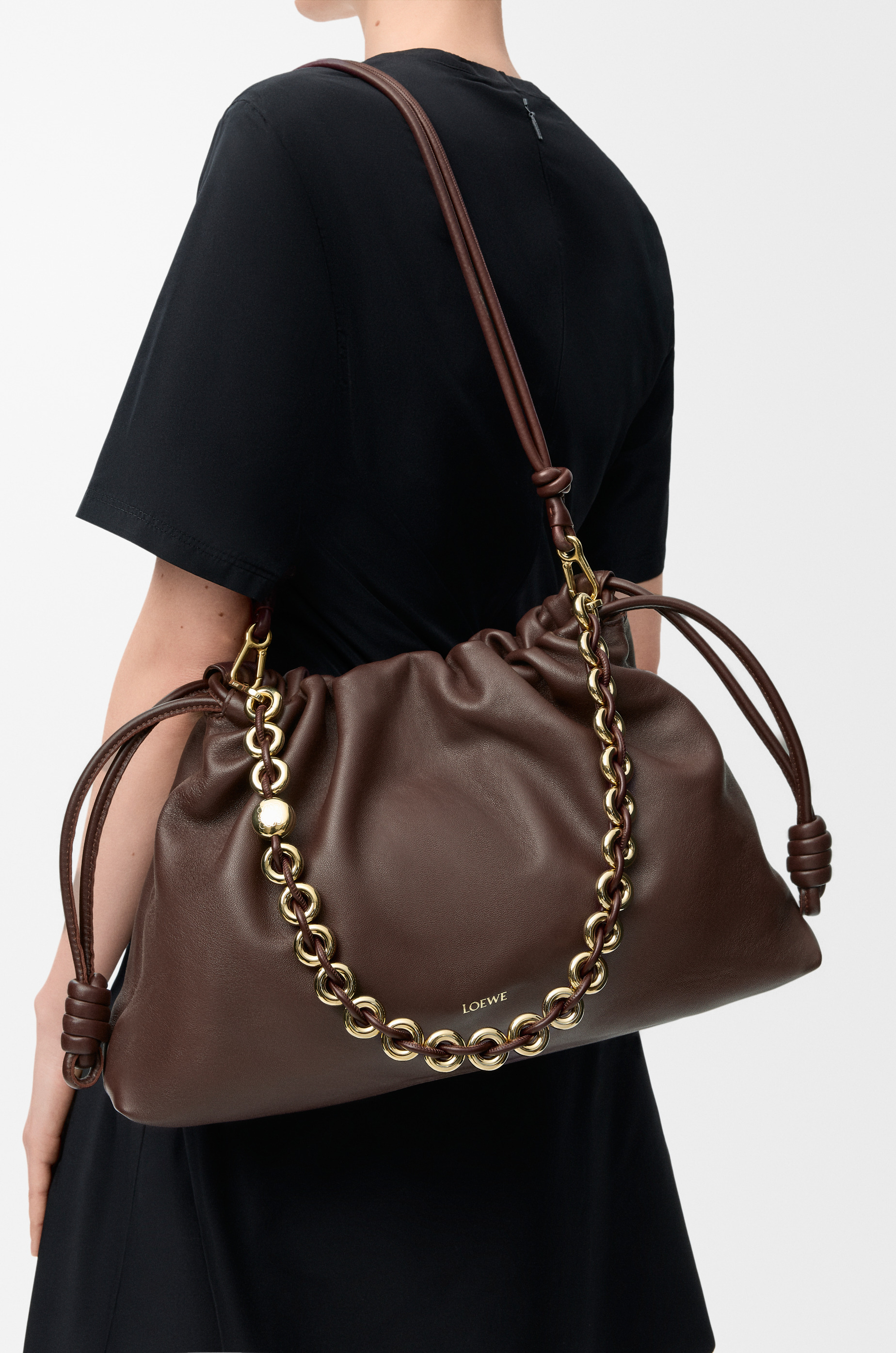Large Flamenco purse in mellow nappa lambskin - 3