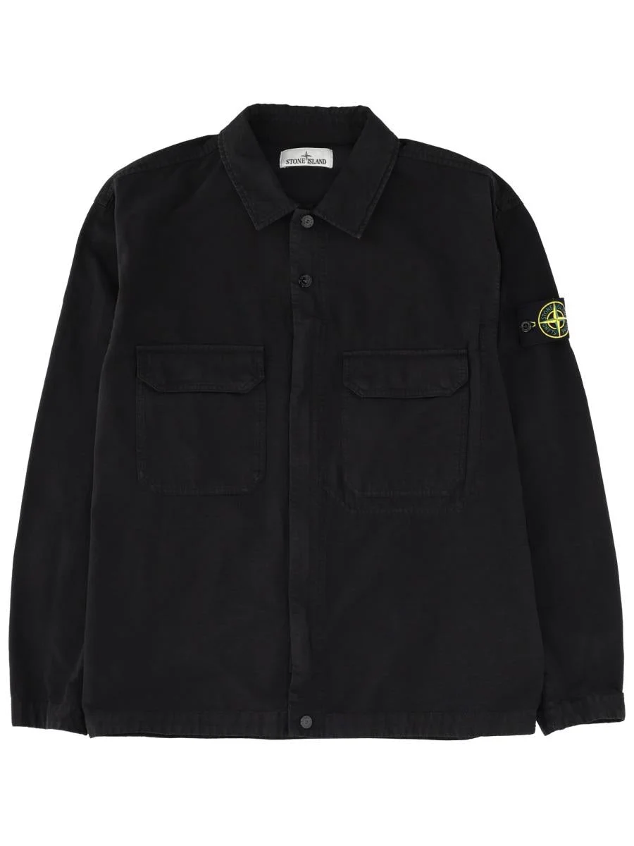 Stone Island Cotton Overshirt - 1