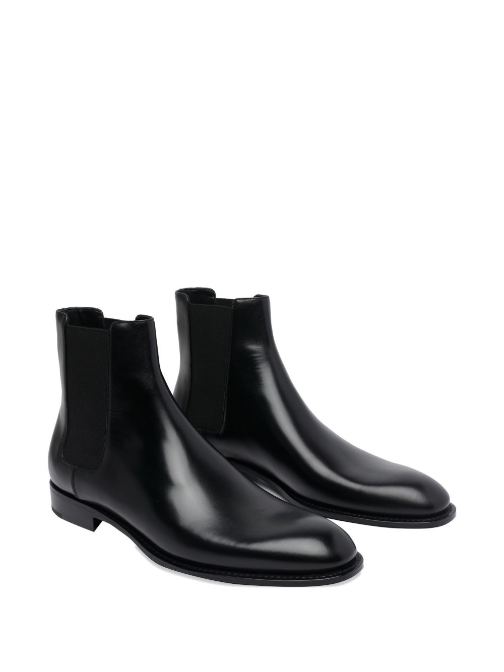25mm Adrien round-toe slip-on boots - 2