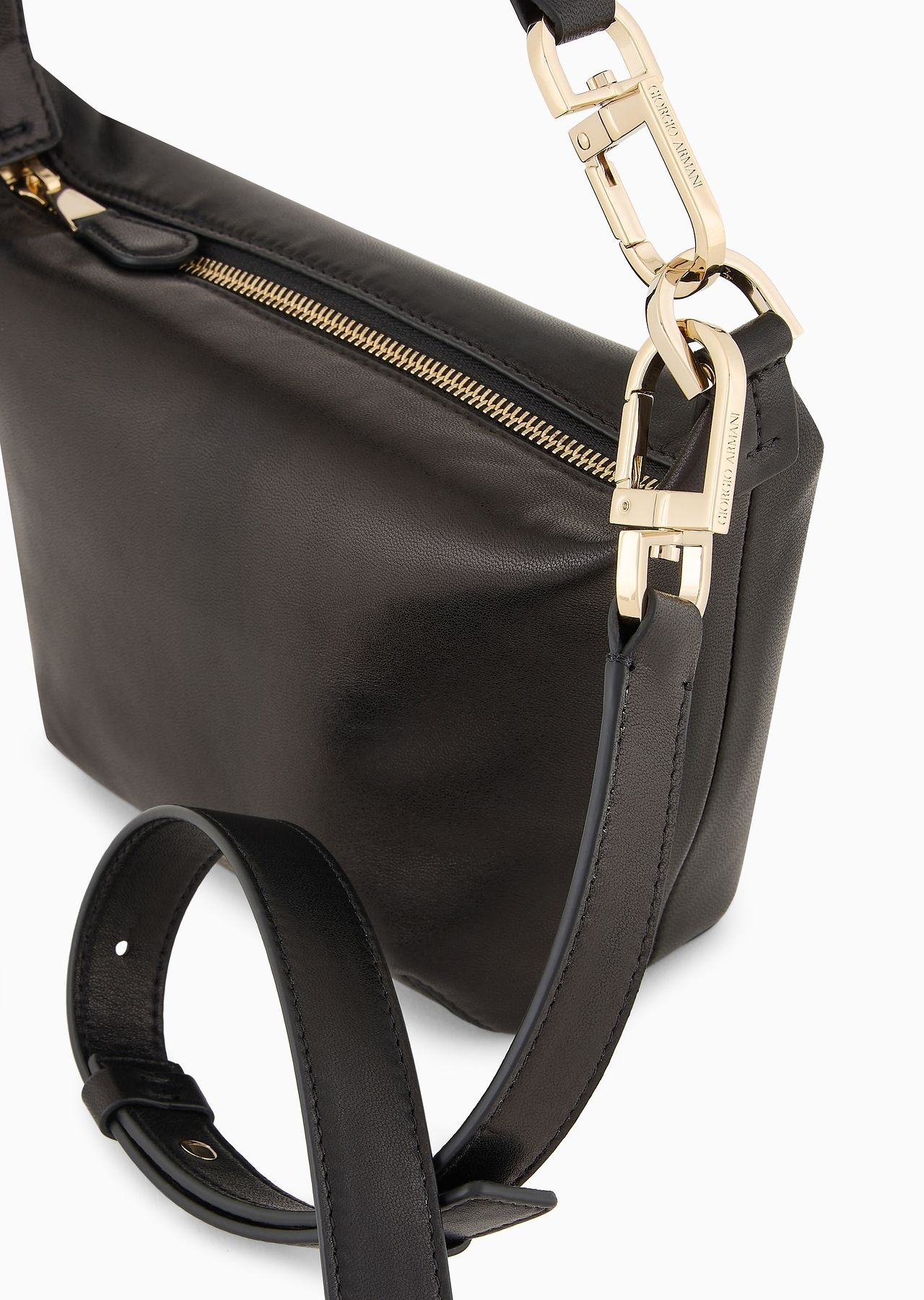 Small la Prima Soft nappa leather handbag - 5