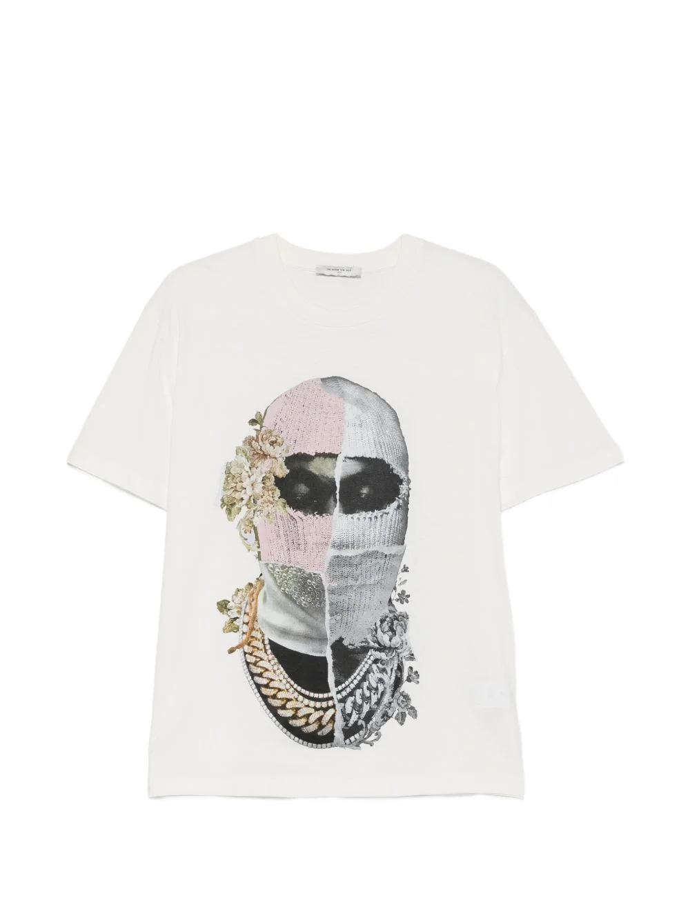 floral-print T-shirt - 1