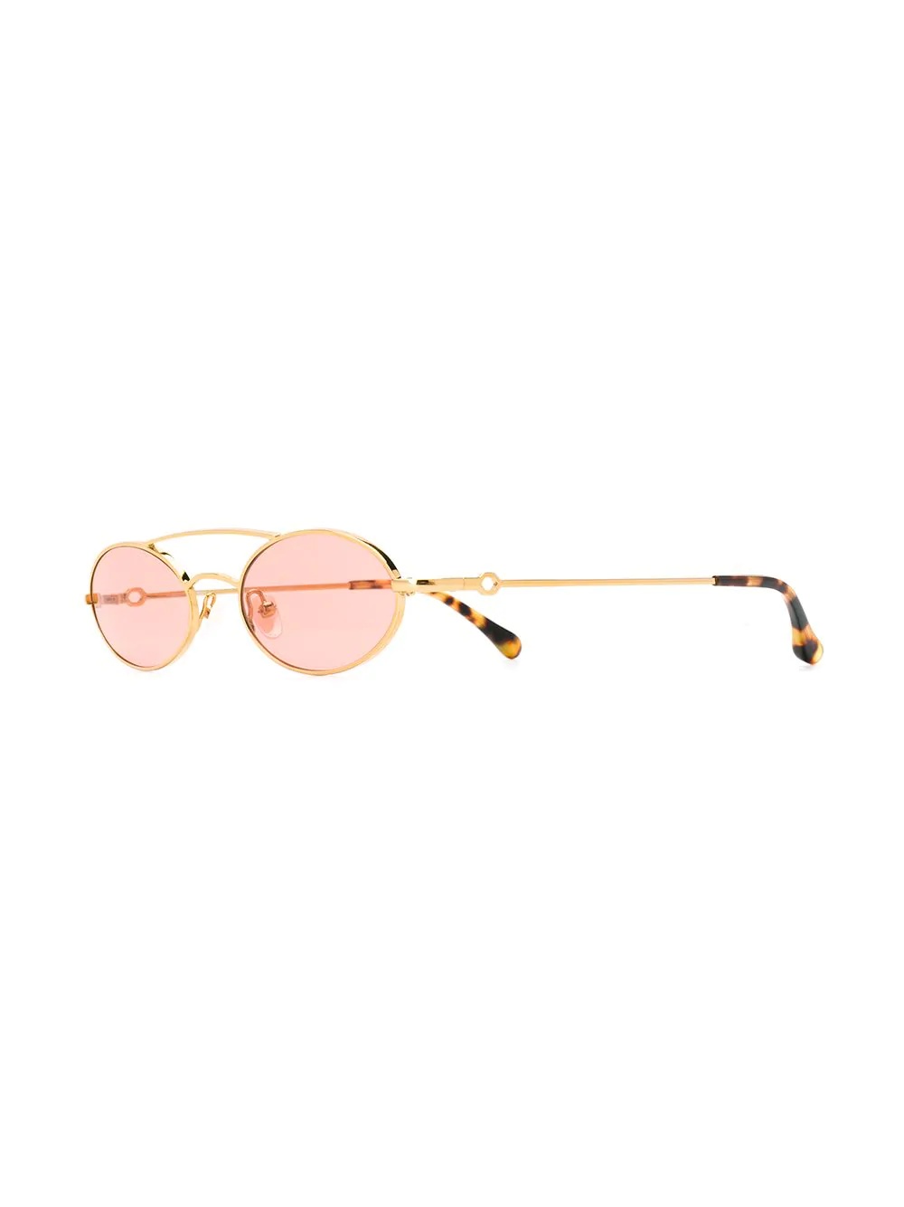 Linda Farrow x Alessandra Rich chain detail sunglasses - 2