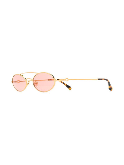 LINDA FARROW Linda Farrow x Alessandra Rich chain detail sunglasses outlook