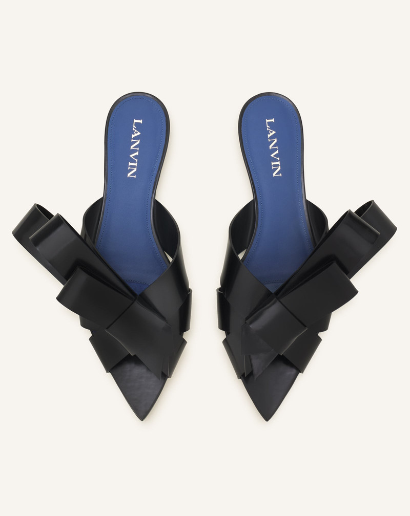 CADEAU MULE FLATS IN LEATHER 4