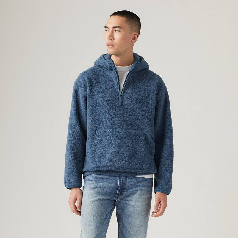 HOODED SHERPA PULLOVER 2