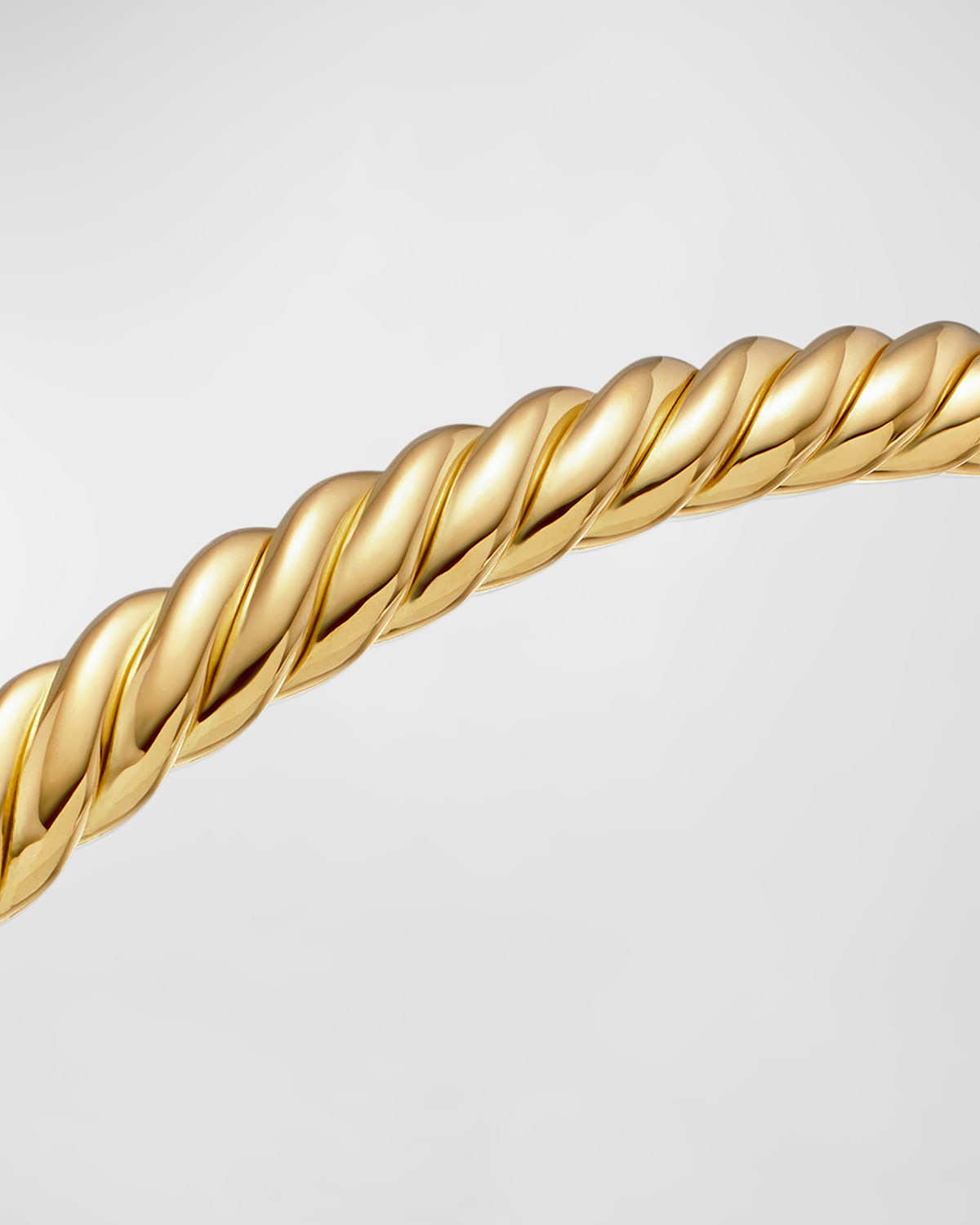 4.5mm Cablespira Oval Bracelet in 18k Gold - 5