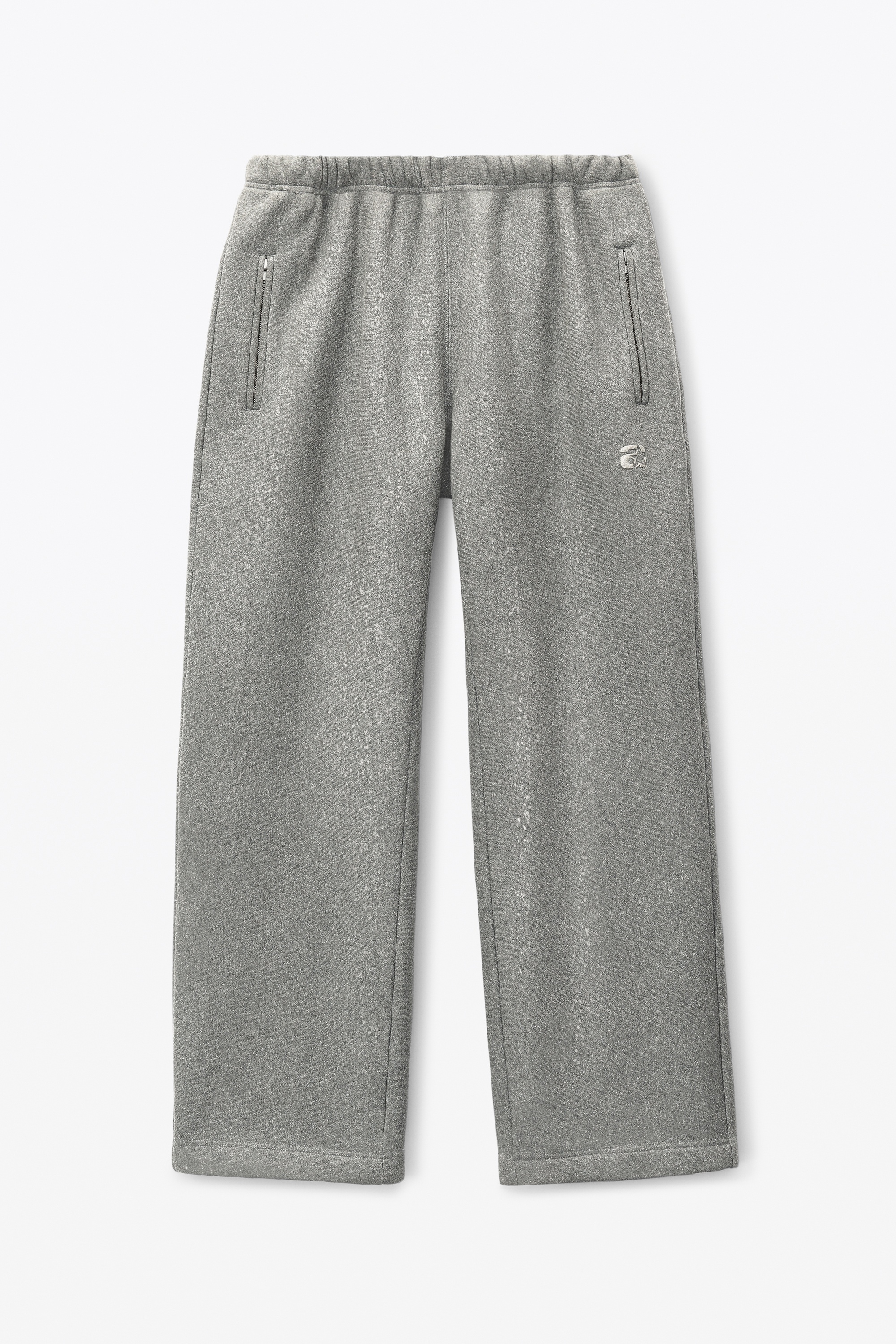STAR SWEATPANTS IN DENSE FLEECE - 1