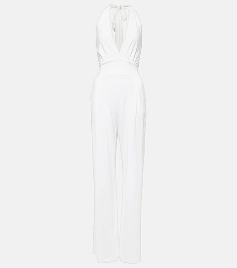 Nice halterneck jersey jumpsuit - 1