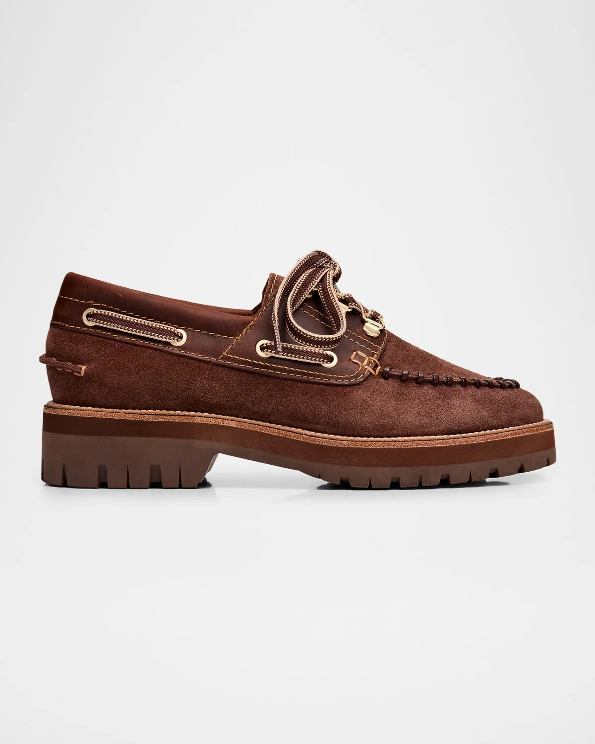 Cameron Suede Boat Shoes - 1