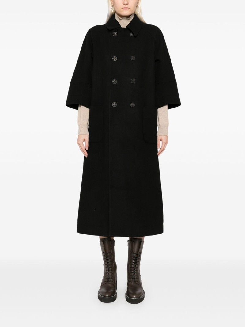 Yohji Yamamoto Mosser double breasted coat outlook