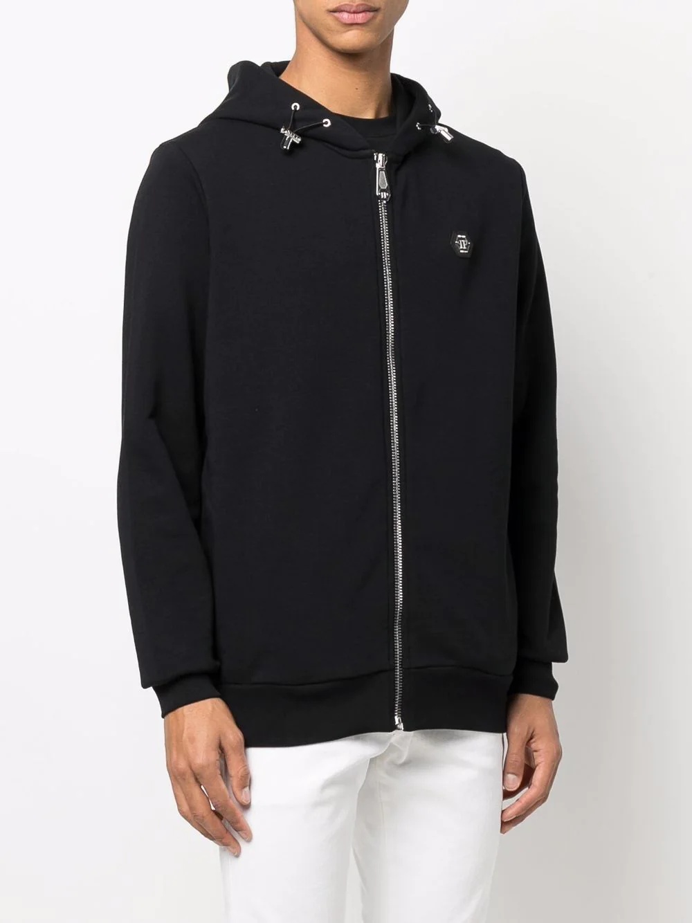 hooded sweat jacket - 3