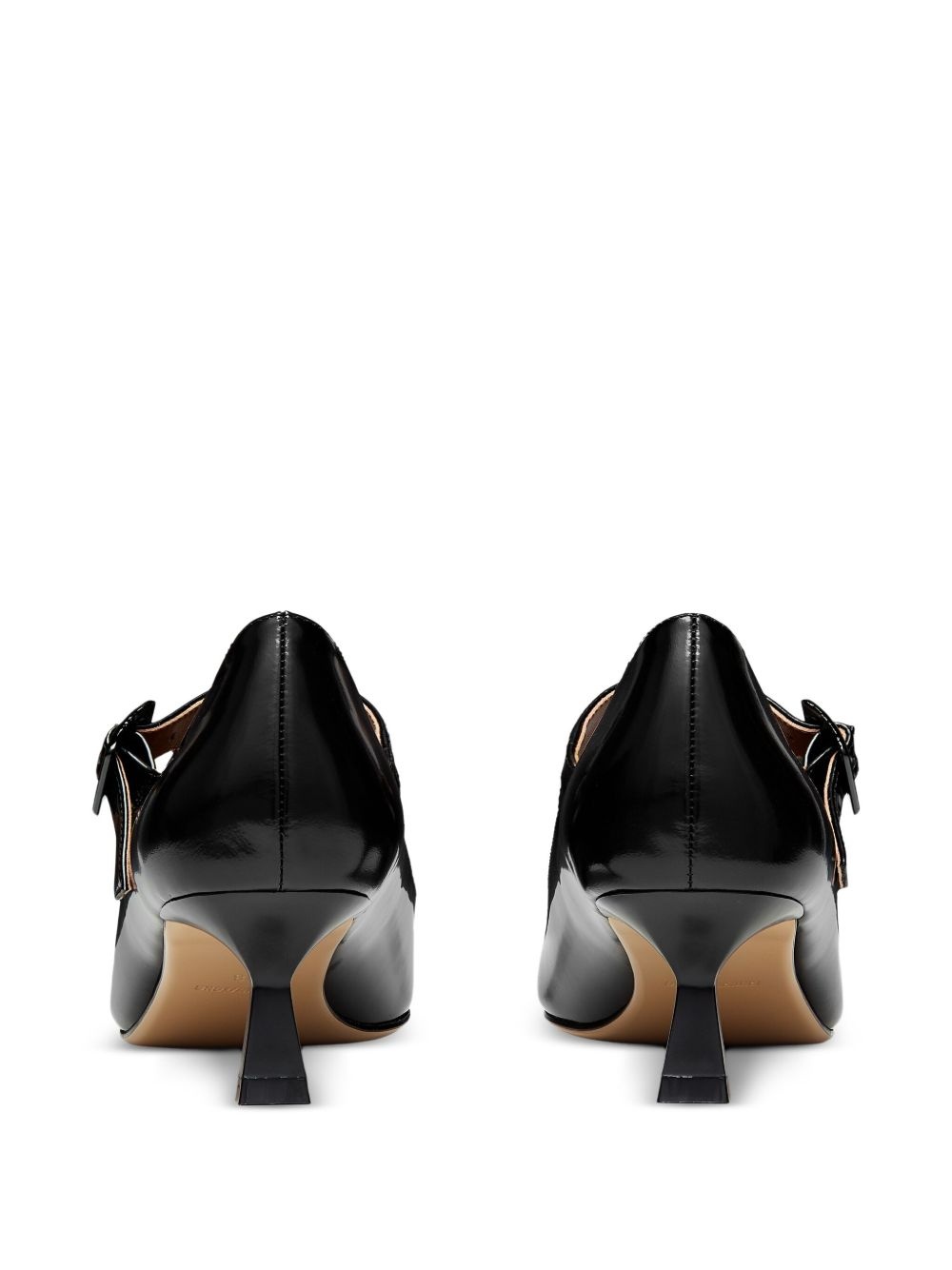 square-toe mid-heel pumps - 3