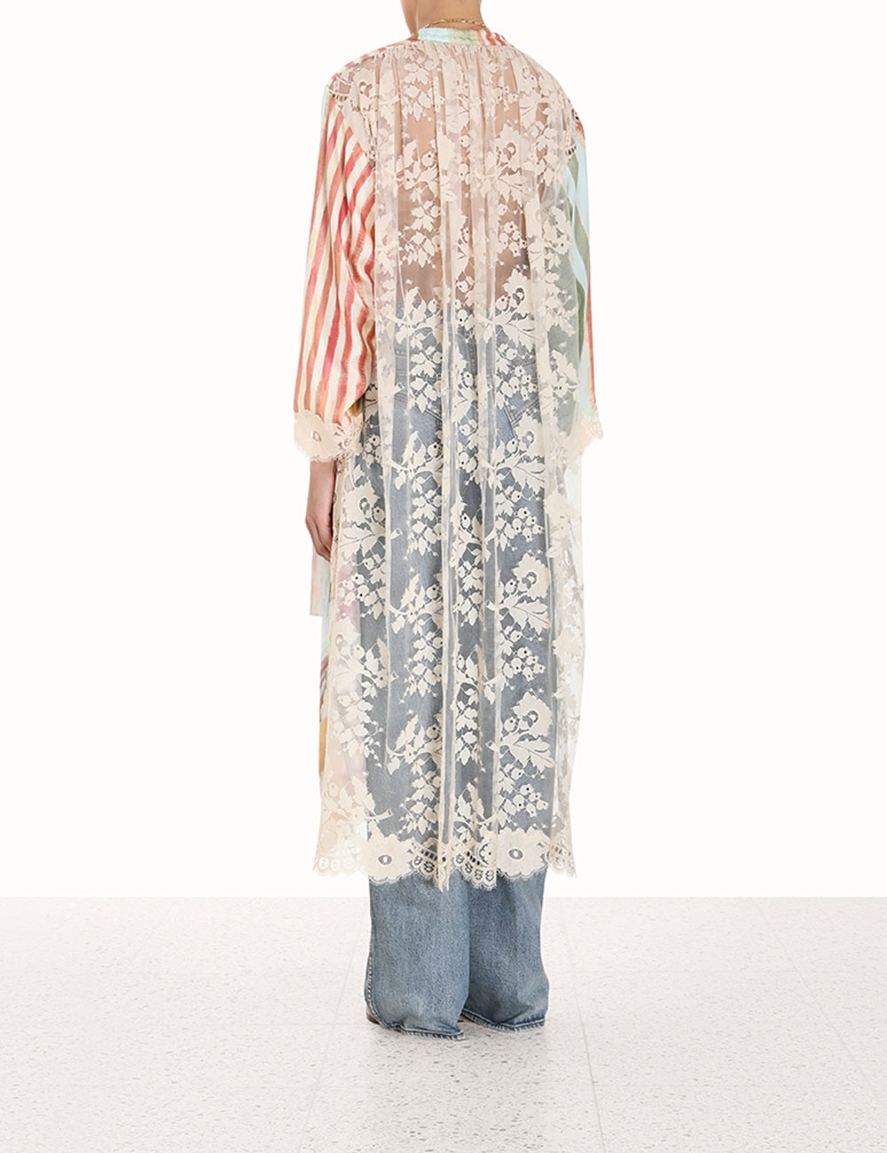 【Zimmermann】LUMINOSITY LACE BACK MIDI レースバック ドレス Zimmermann LUMINOSITY LACE BACK MIDI | REVERSIBLE