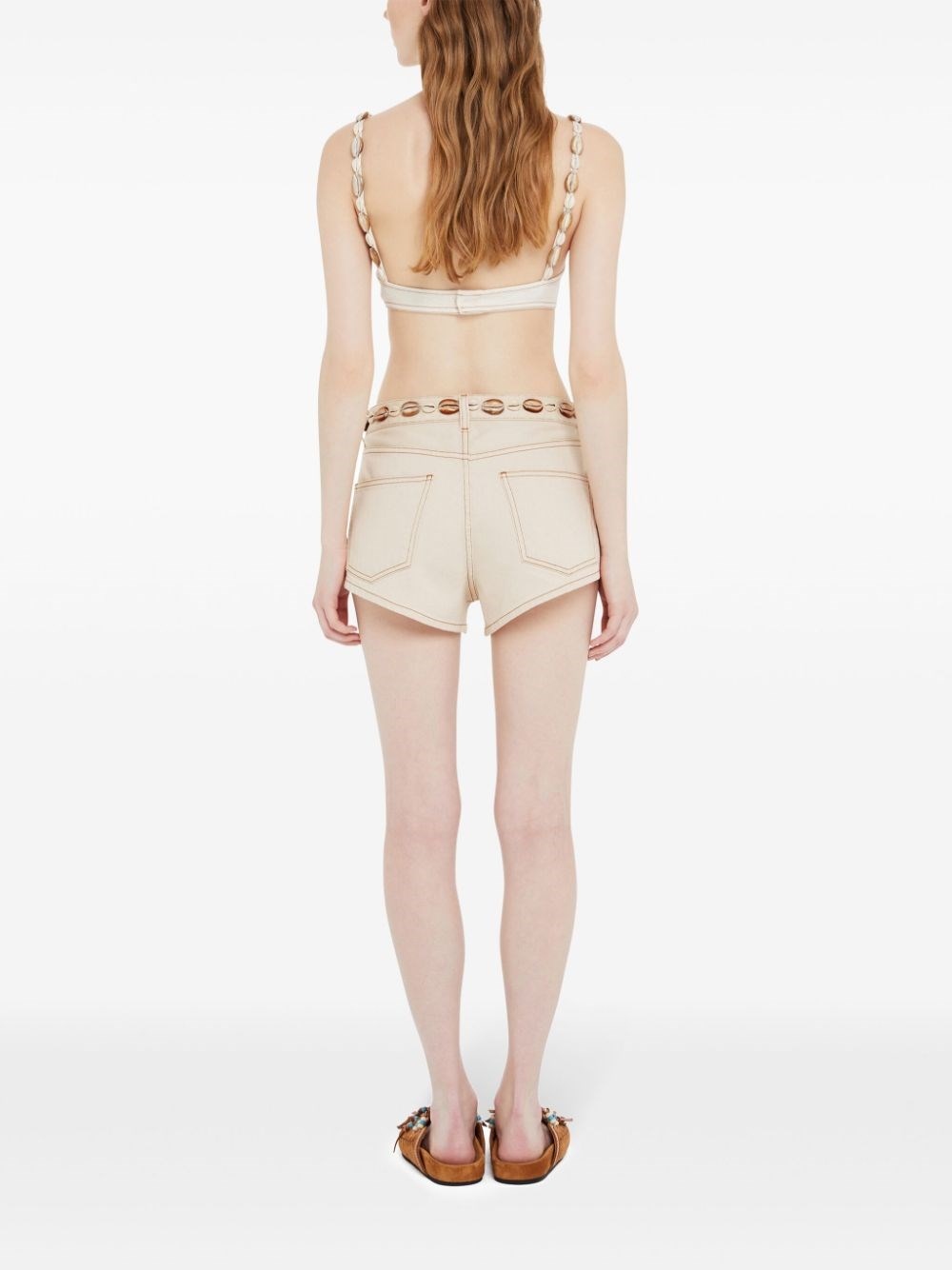 OCEAN DREAM DENIM  SHORTS - 3