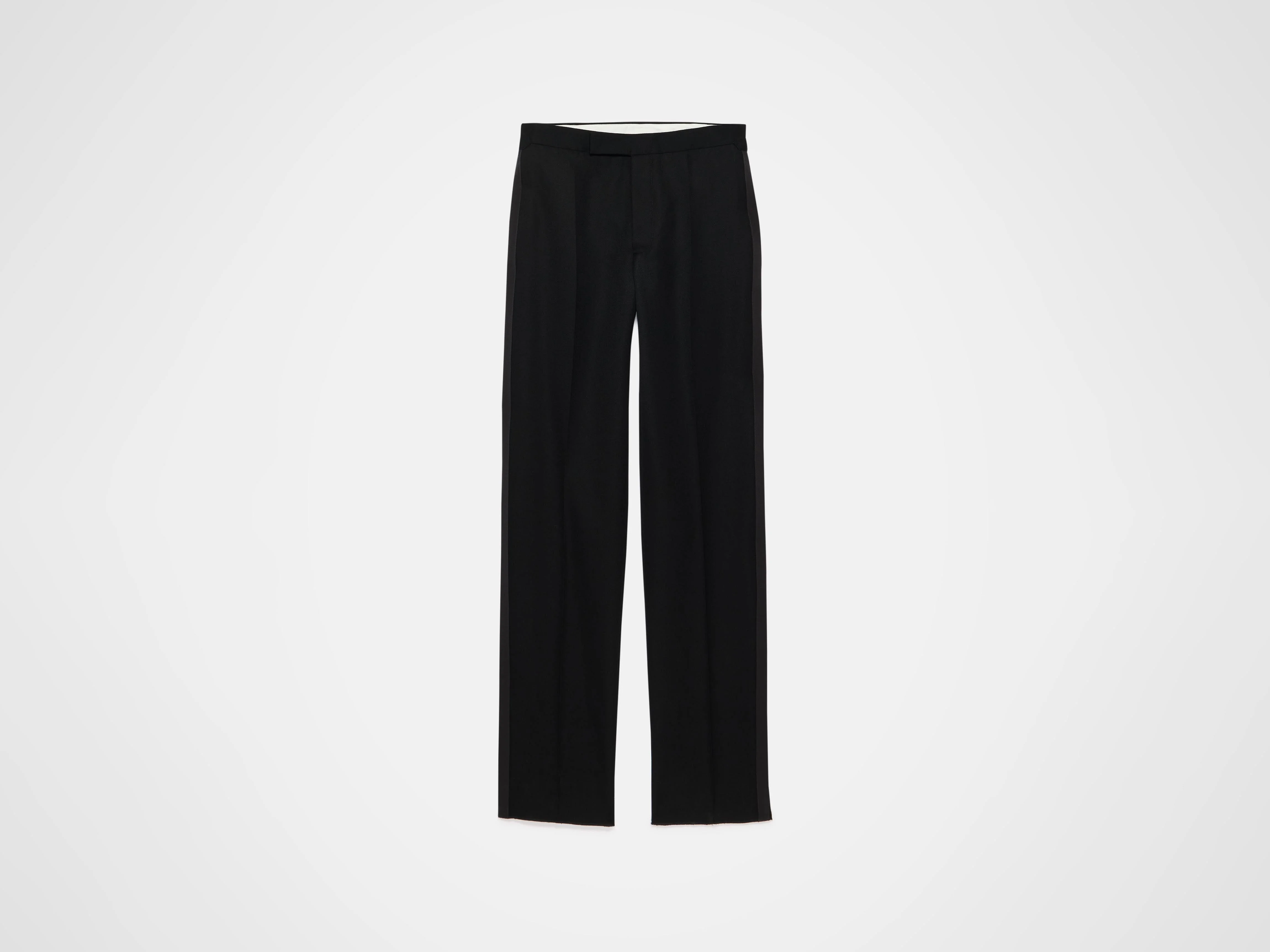 TAILORED TUXEDO TROUSERS IN BLACK - 1