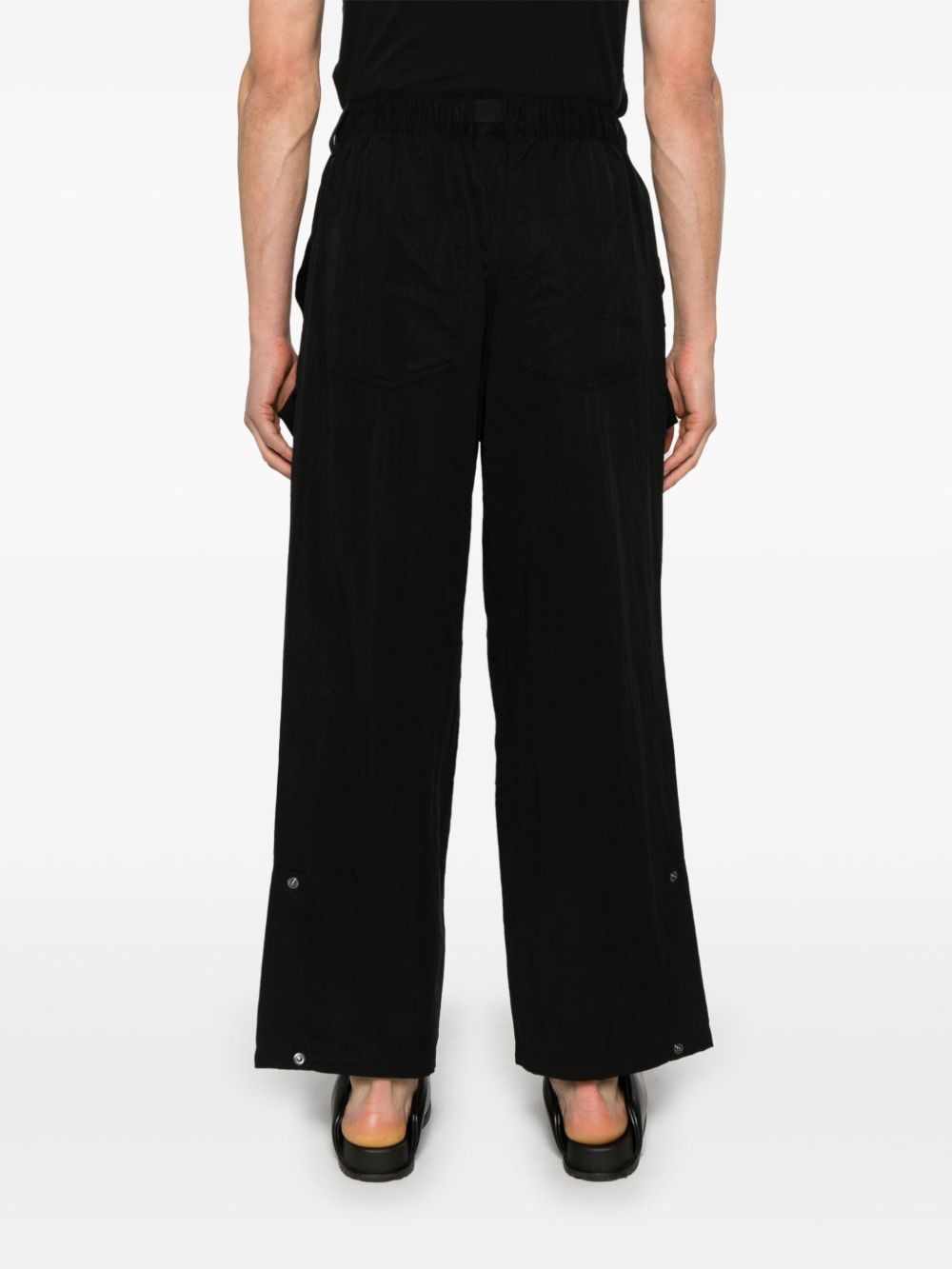 twill cargo pants - 4