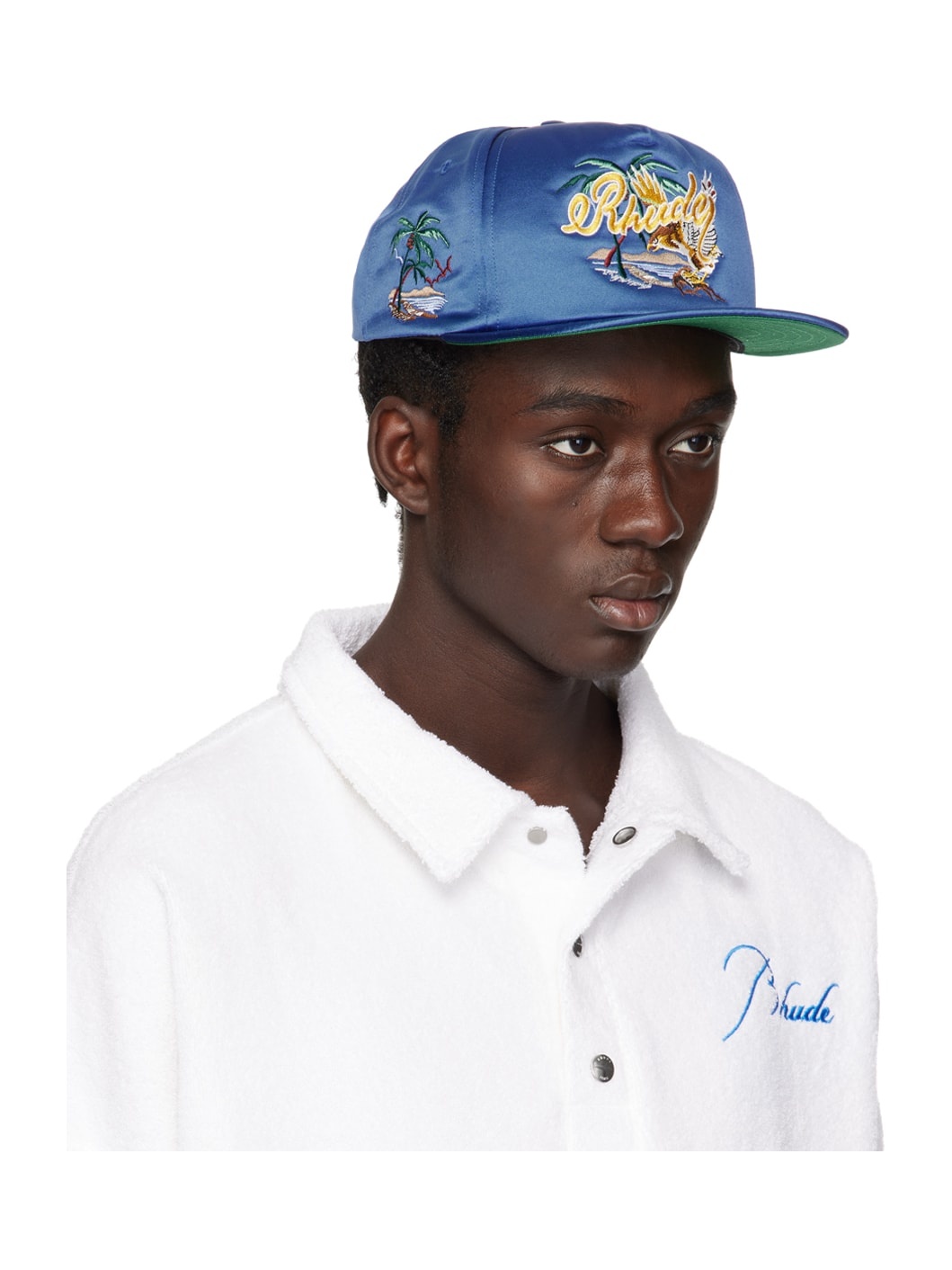 Blue Palm Eagles Souvenir Cap - 2