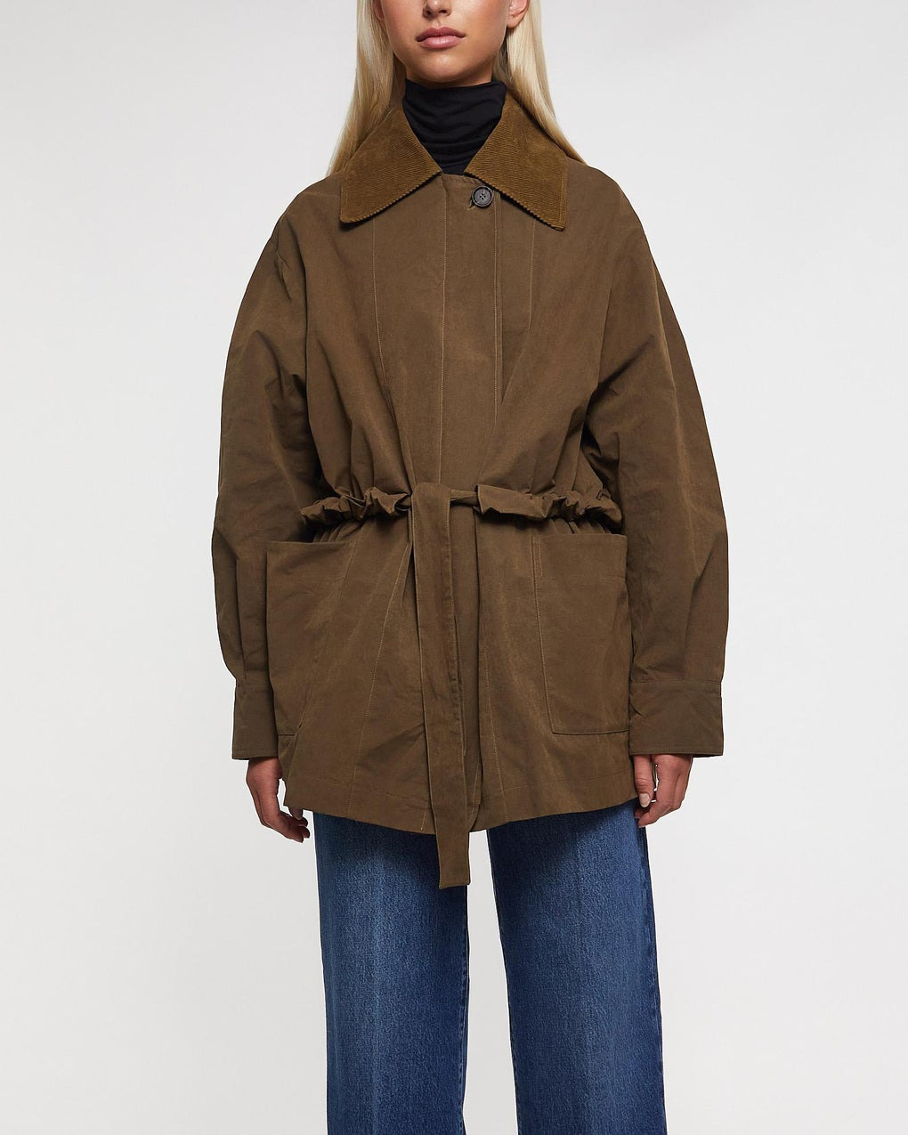Jacket Field Cotton Brown - 2