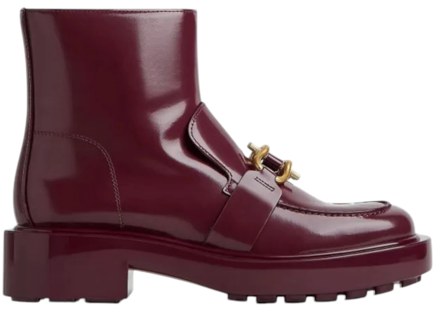 Bottega Veneta Monsieur Ankle Boot Burgundy (Women's) - 1