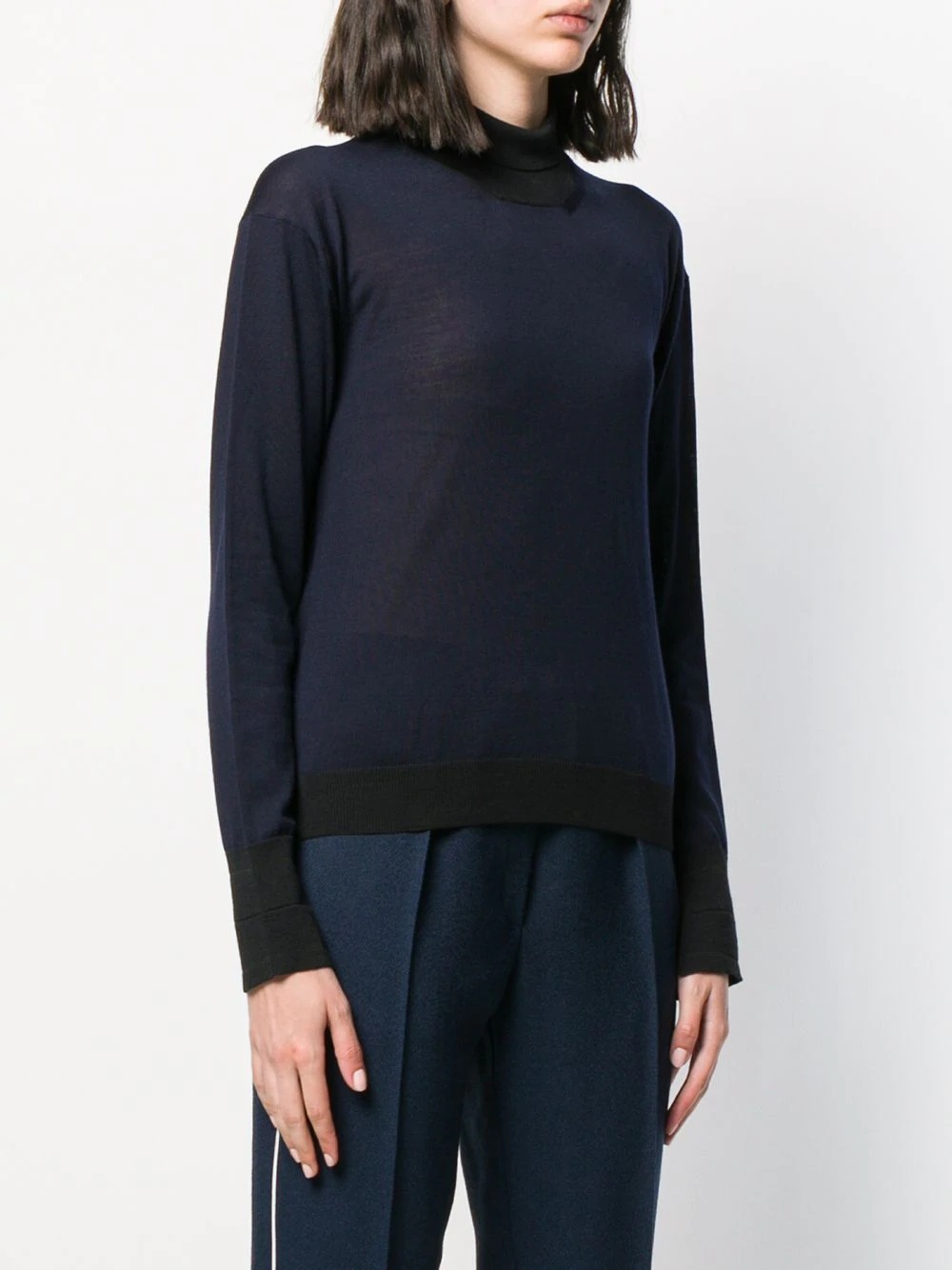 roll neck jumper - 3