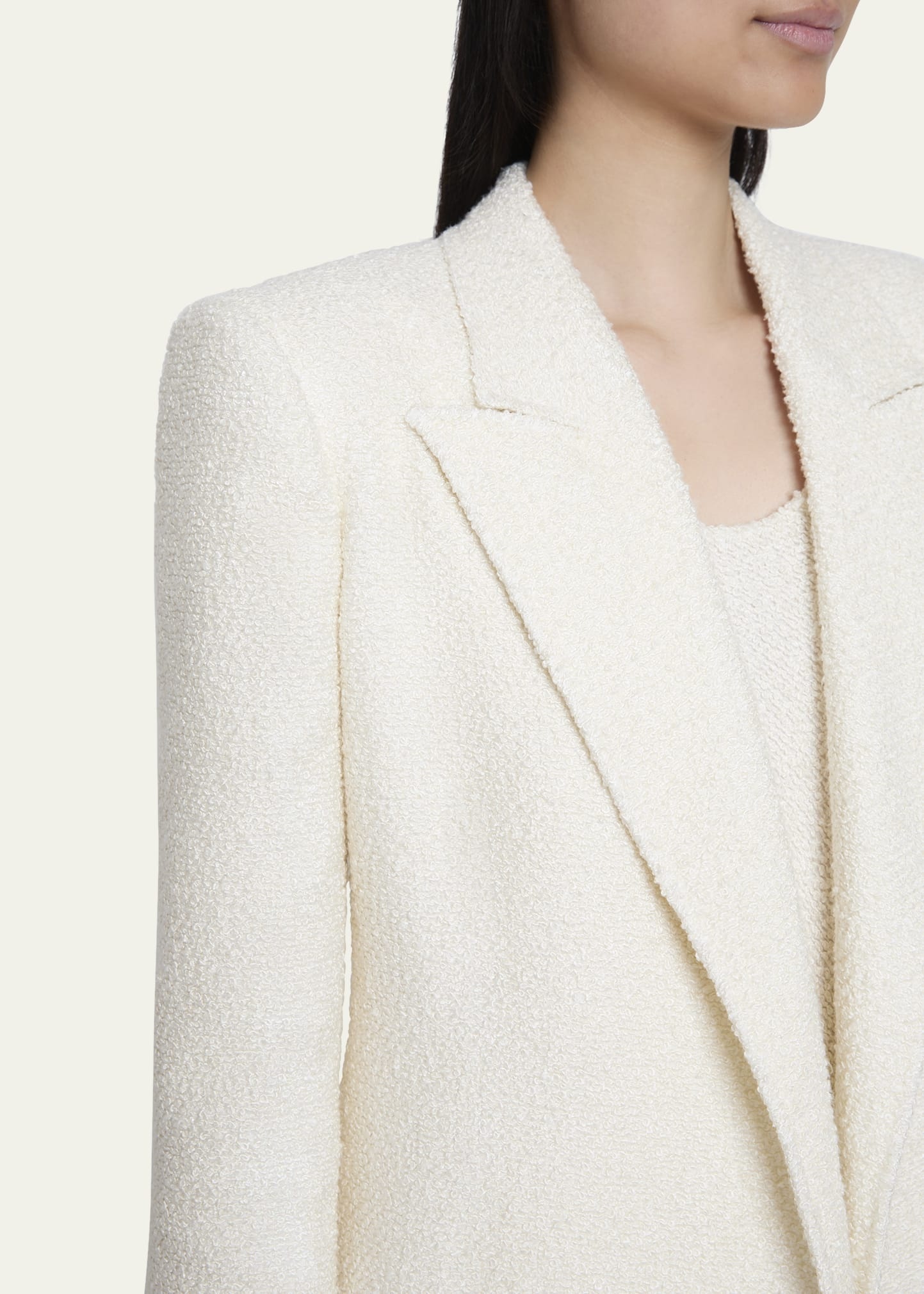 Mairi Silk Boucle Blazer - 5