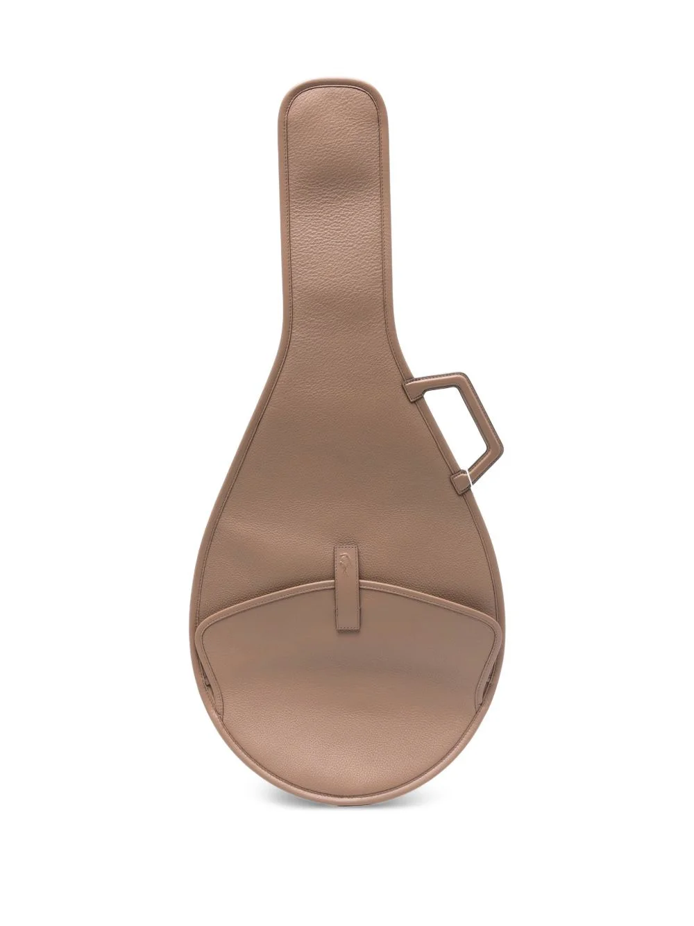 racket-shape leather bag - 1