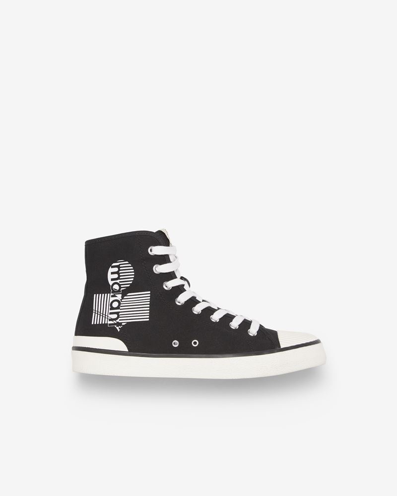 BENKEEN HIGH-TOP CANVAS SNEAKERS - 1