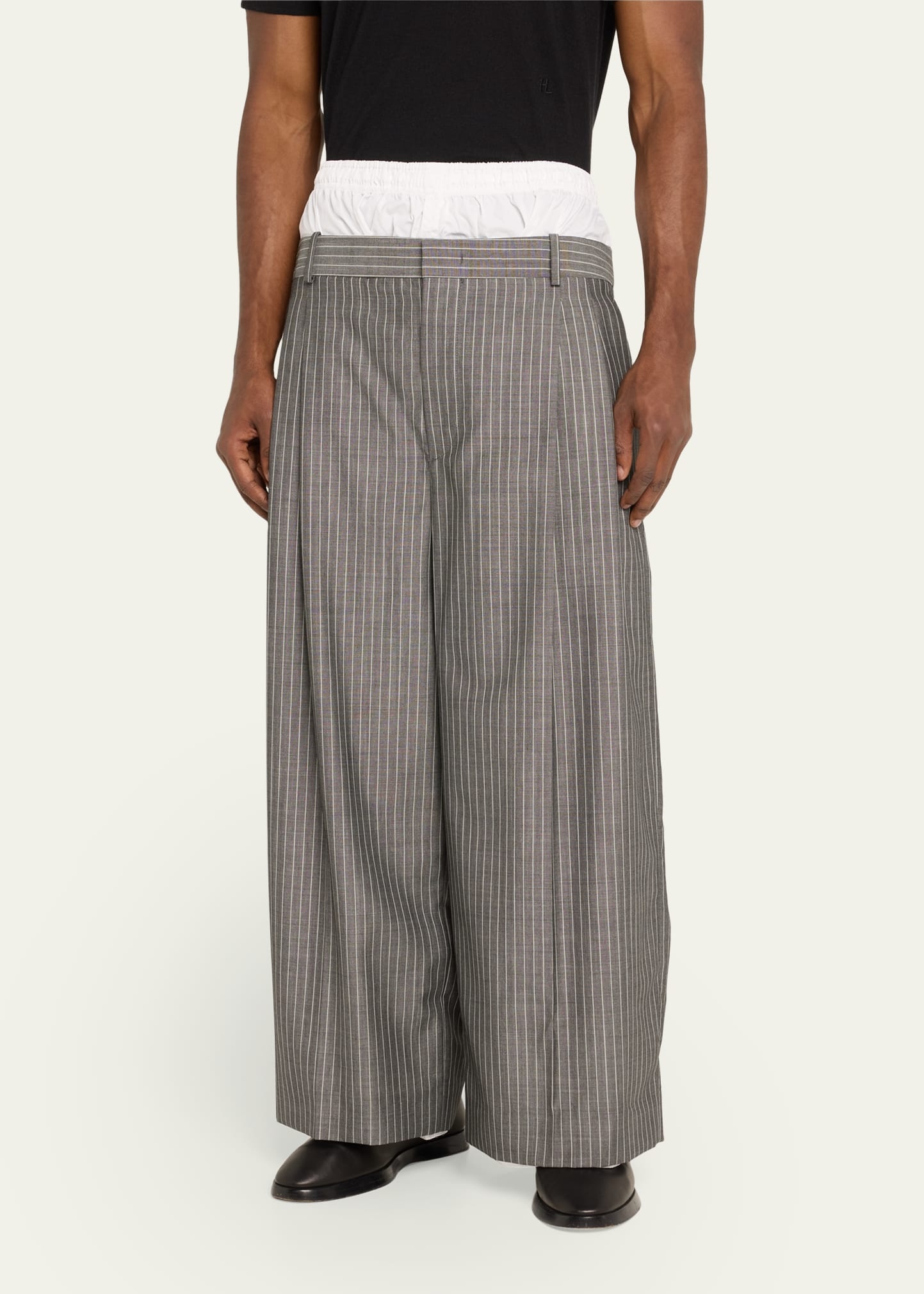 パンツ HEDMAYNER ELONGATED TROUSERS HED MAYNER（ヘドメイナー）の「HED MAYNER/ヘド・メイナー