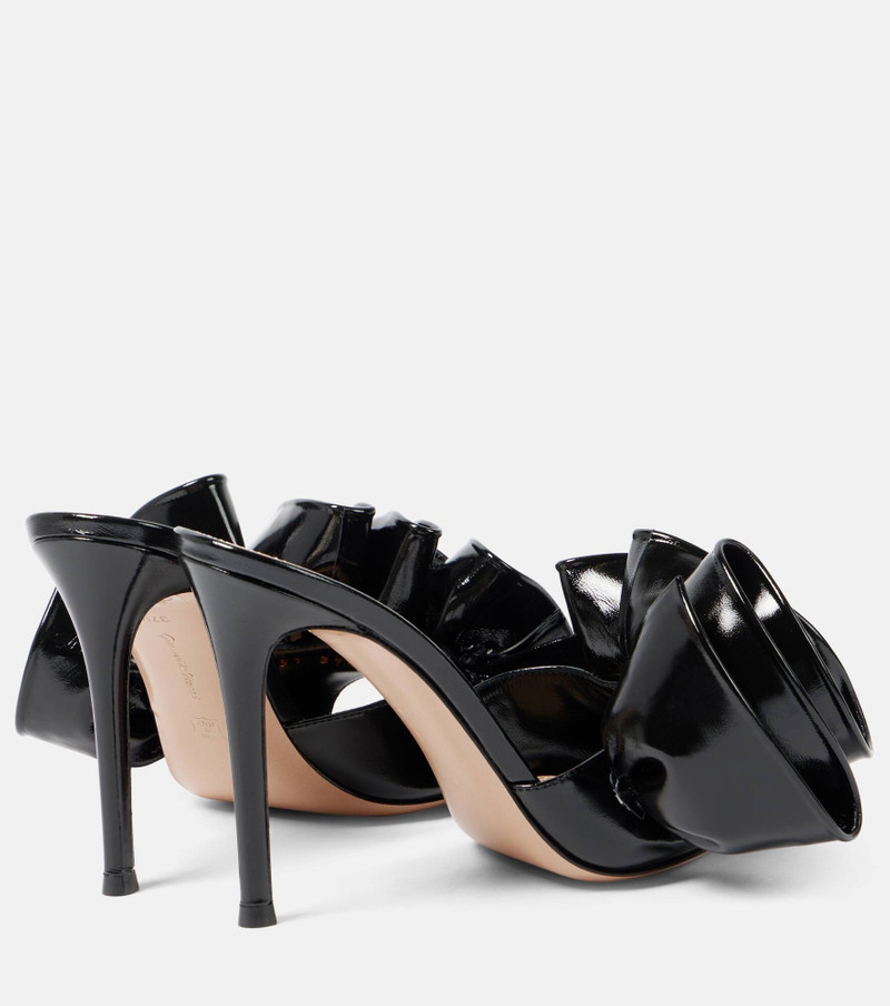 Gabrielle 105 patent leather mules 3