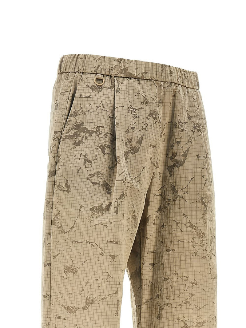 Herno patterned trousers outlook
