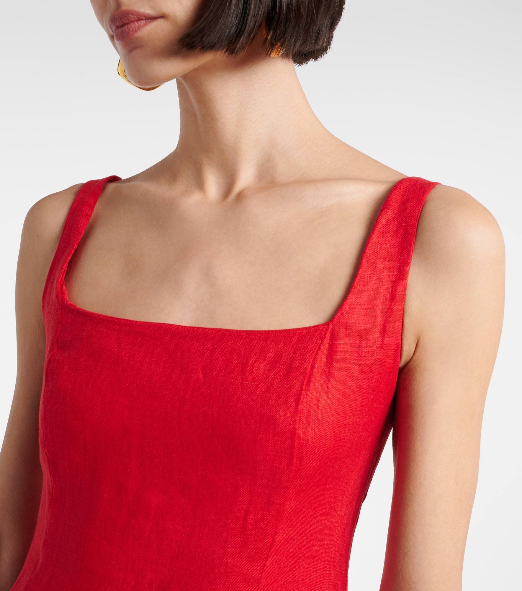 Felice linen minidress - 4