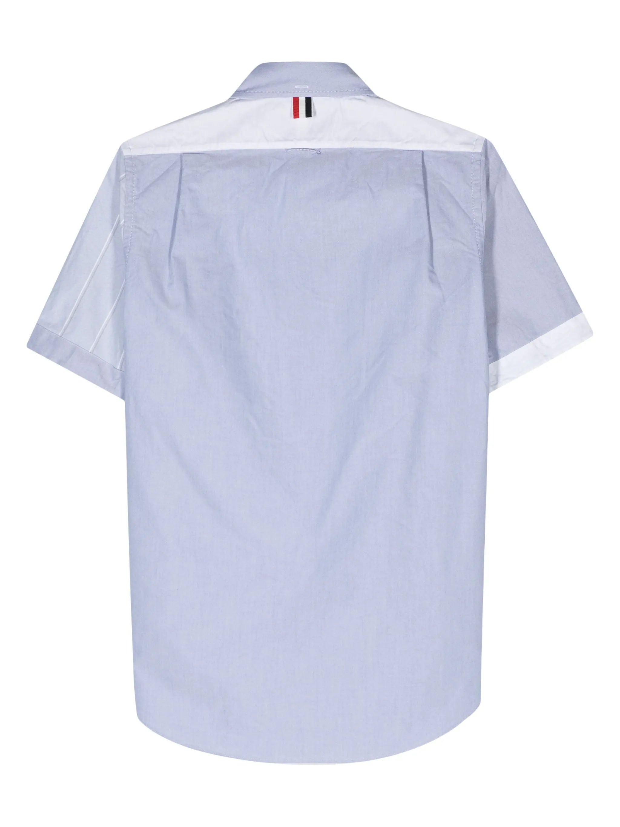 colour-block button-down shirt - 2