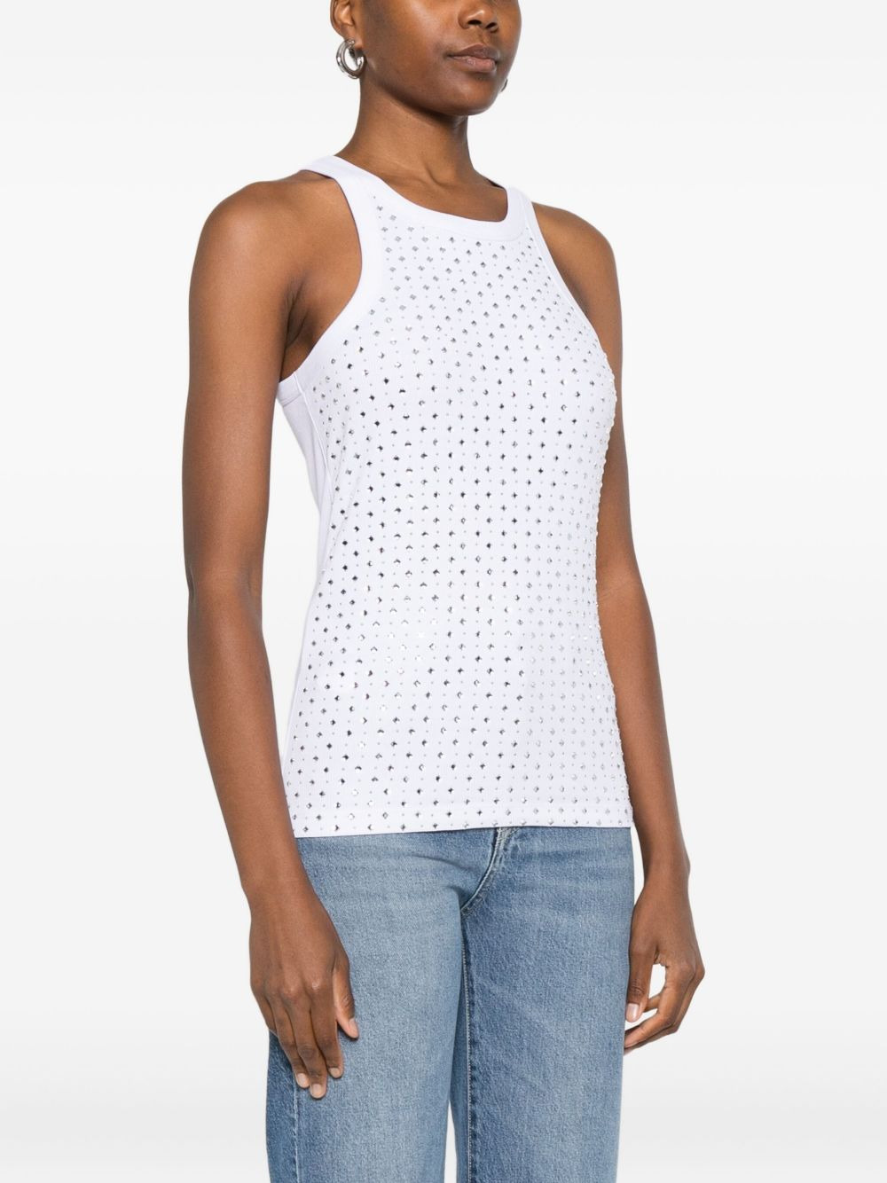 embellished sleeveless top - 3